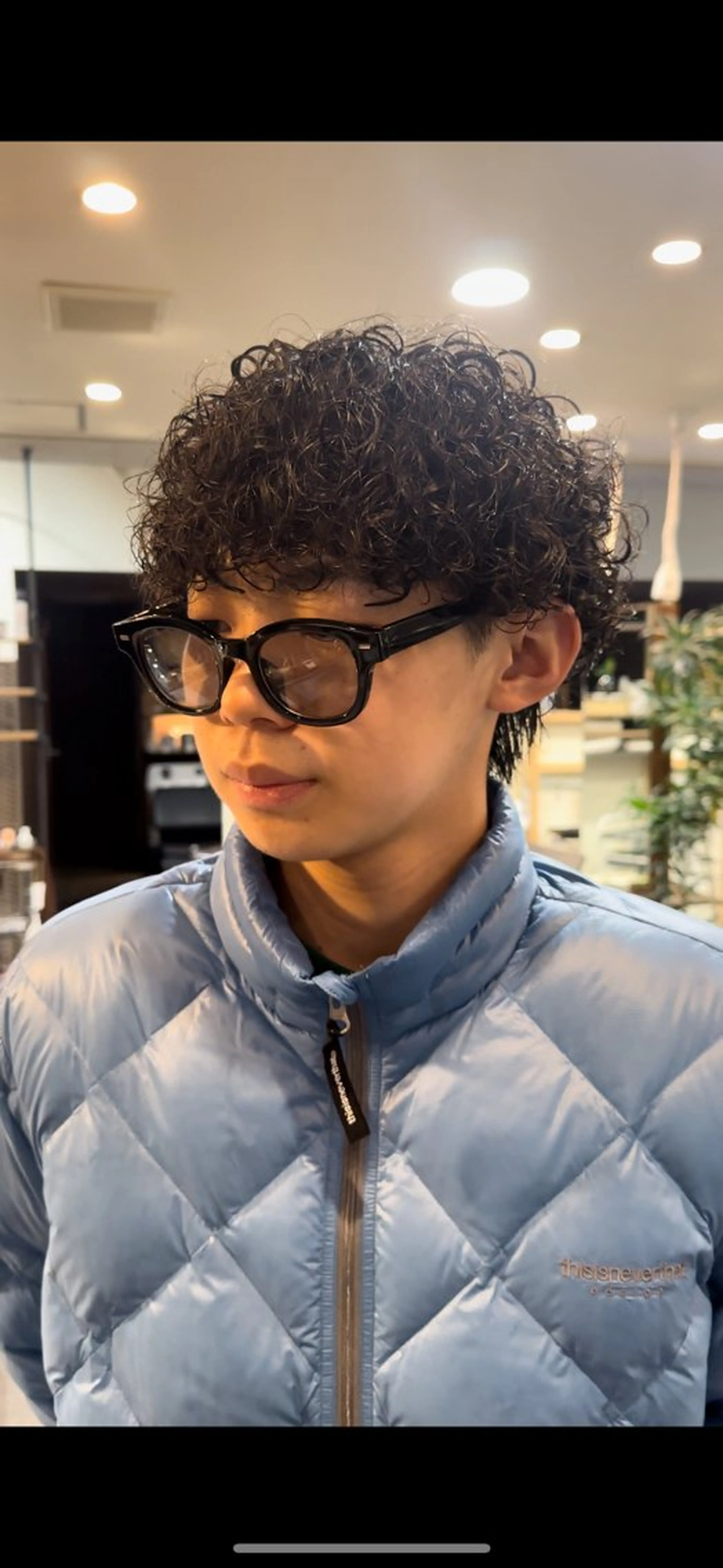 パーマ メンズ メンズパーマ プードルパーマ プードルパーマ スパイラルパーマ 年間2000名担当◎ パーマ職人/仲原佑樹のヘアスタイル