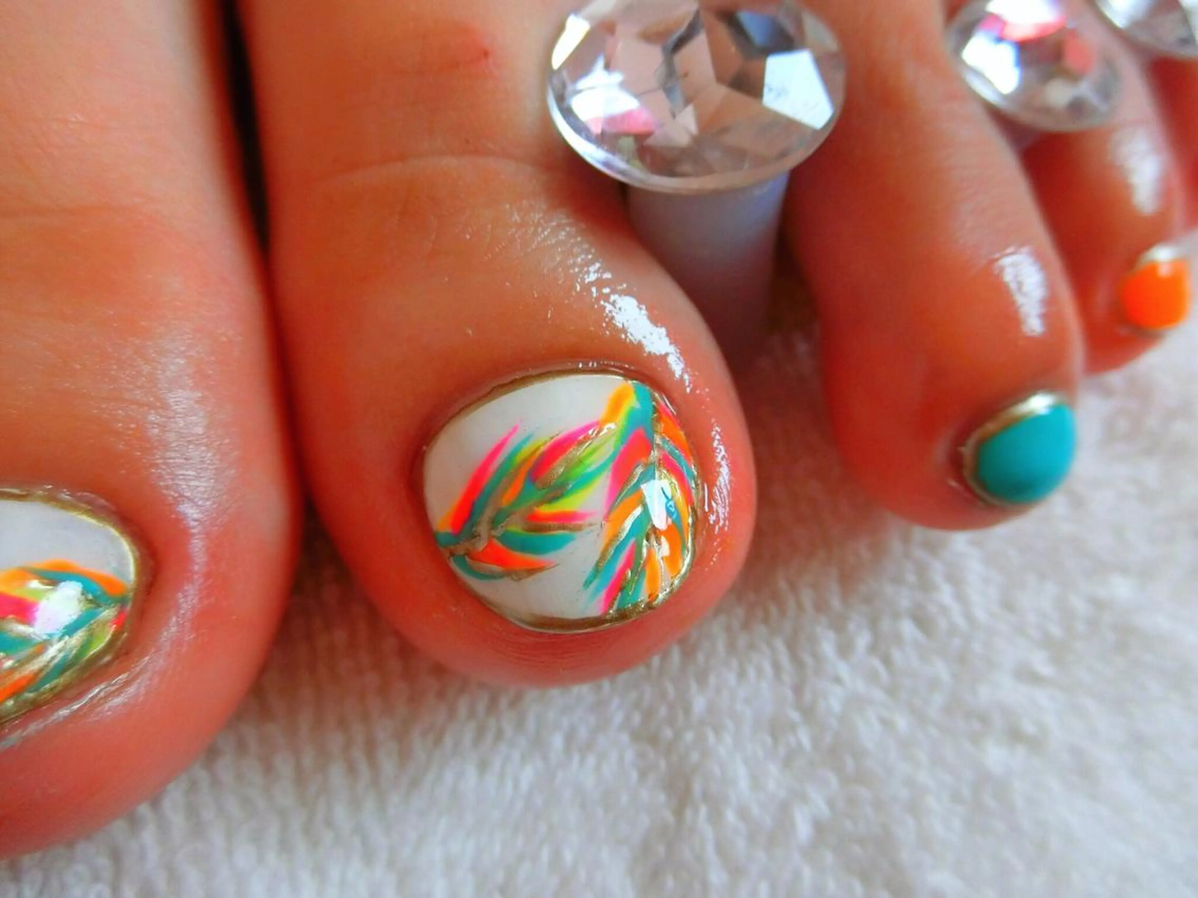 ネイル ゴールド Era nailのネイルデザイン