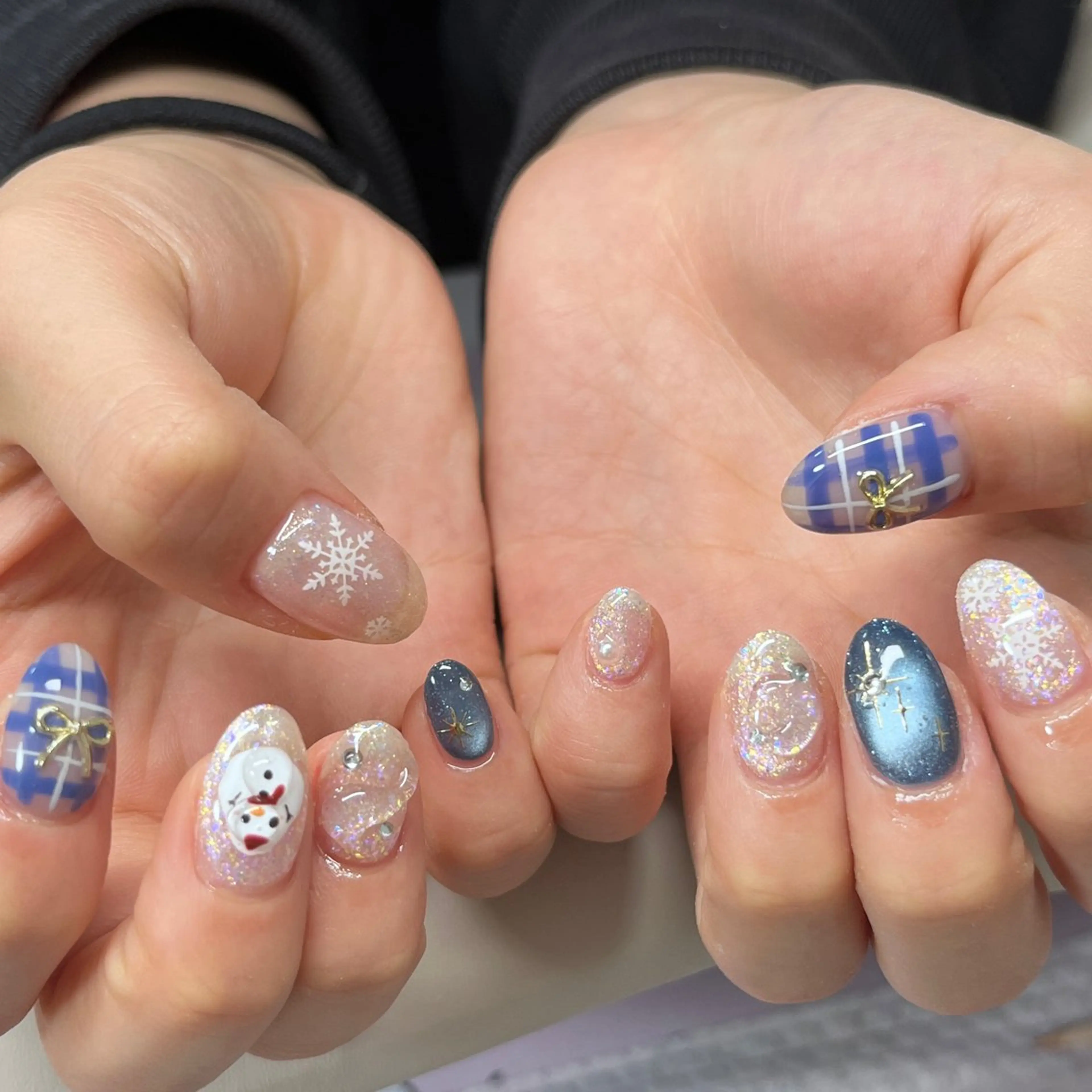 ネイル アートネイル ジェルネイル 韓国ネイル 持ち込み スカルプネイル ハンドネイル はなネイル所属・R_nail xixiのネイルデザイン