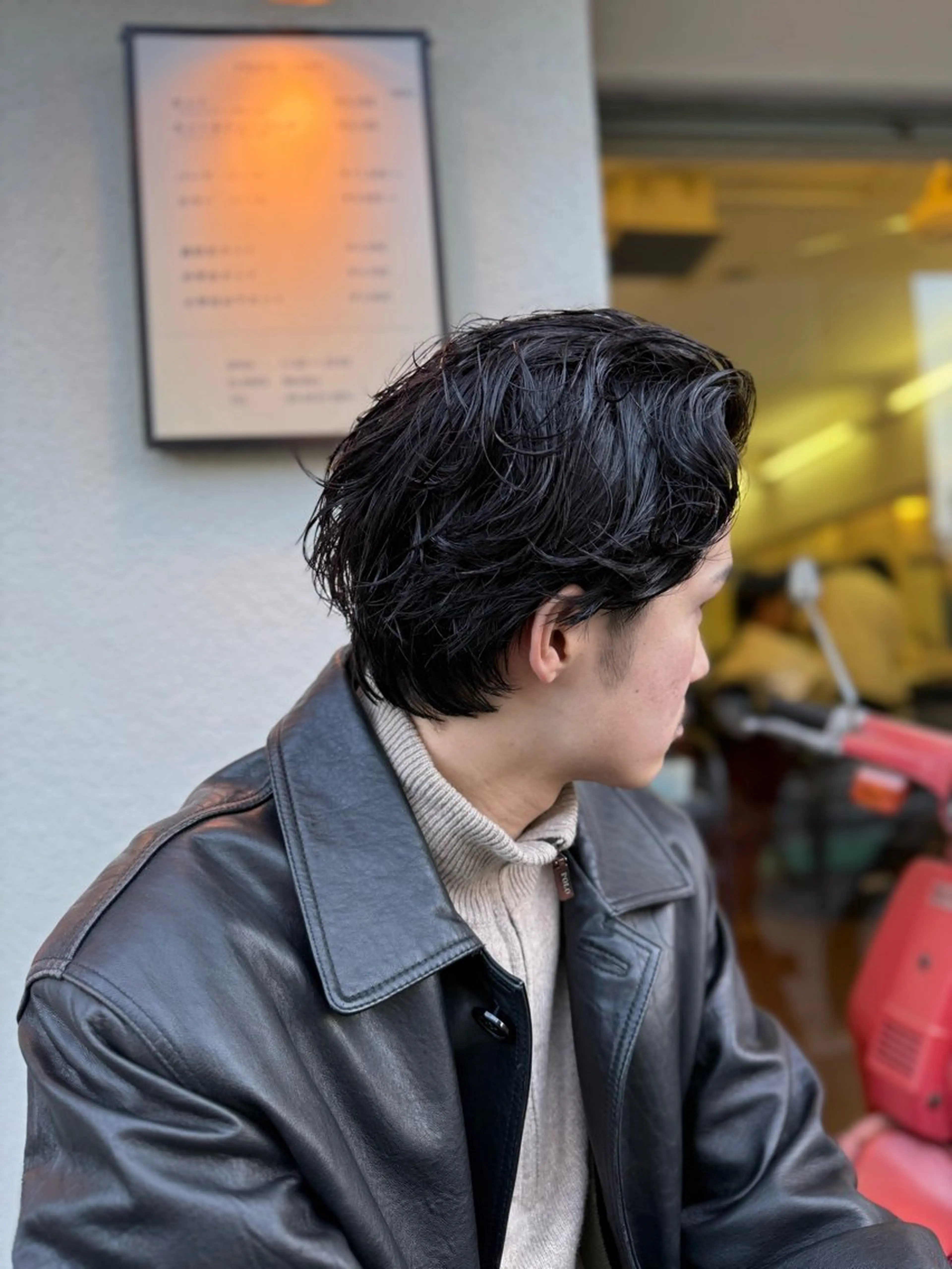 ショート パーマ メンズ barber　shop KING所属・💈メンズ　床屋💈 似合わせ💈春日井のヘアスタイル