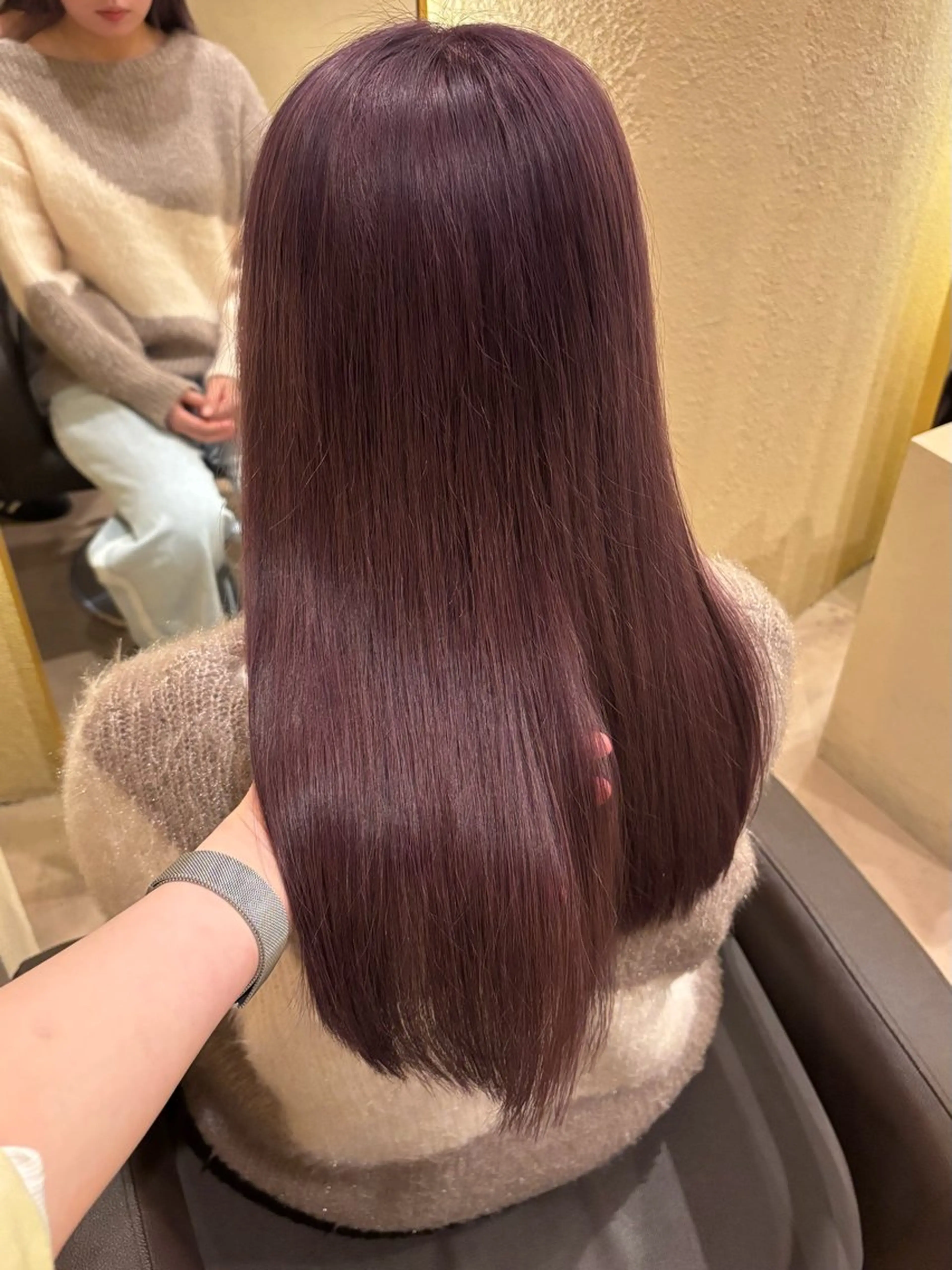 【人気No.1👑】カット＋イルミナカラー＋オッジオットトリートメント7step🧴🫧の写真