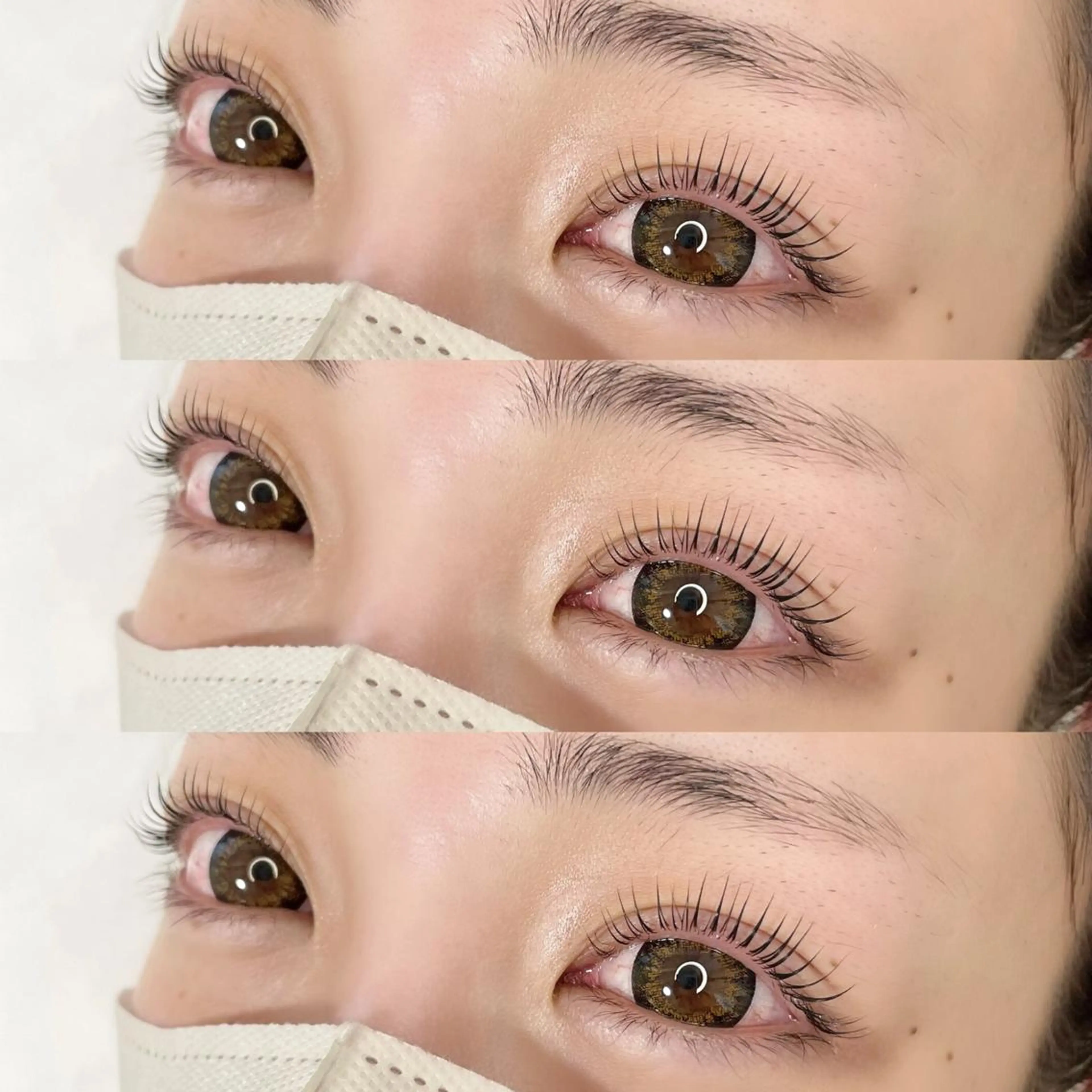マツエク・マツパ アイブロウ マツパ MAUMU eyelash&eyebrow salon所属・𝙈𝙖𝙠𝙤 ꨄ 束感まつ毛 ꨄ北堀江のマツエク・マツパデザイン