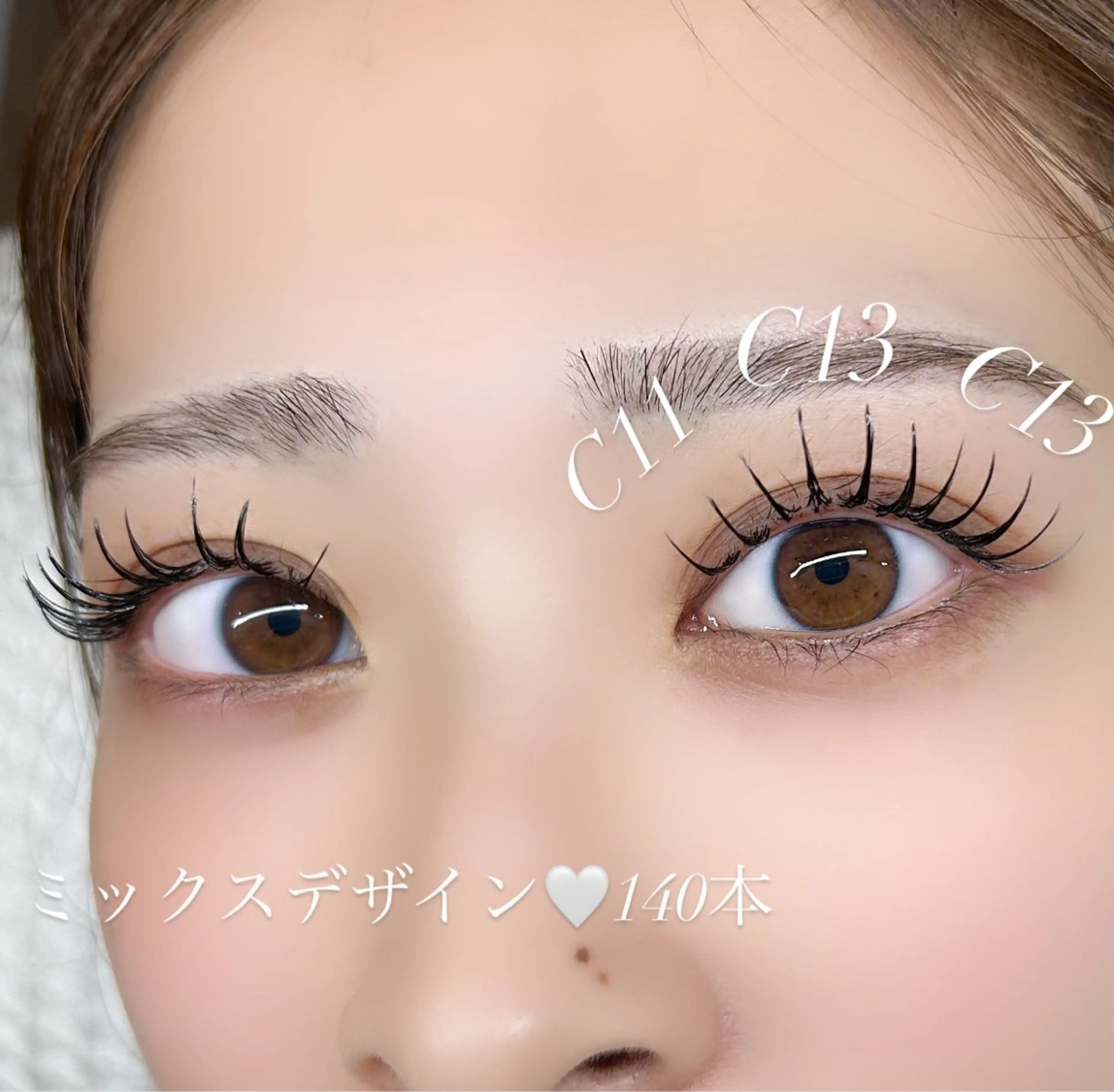 マツエク付けたし60本まで🧡（Wフラット30束まで）の写真