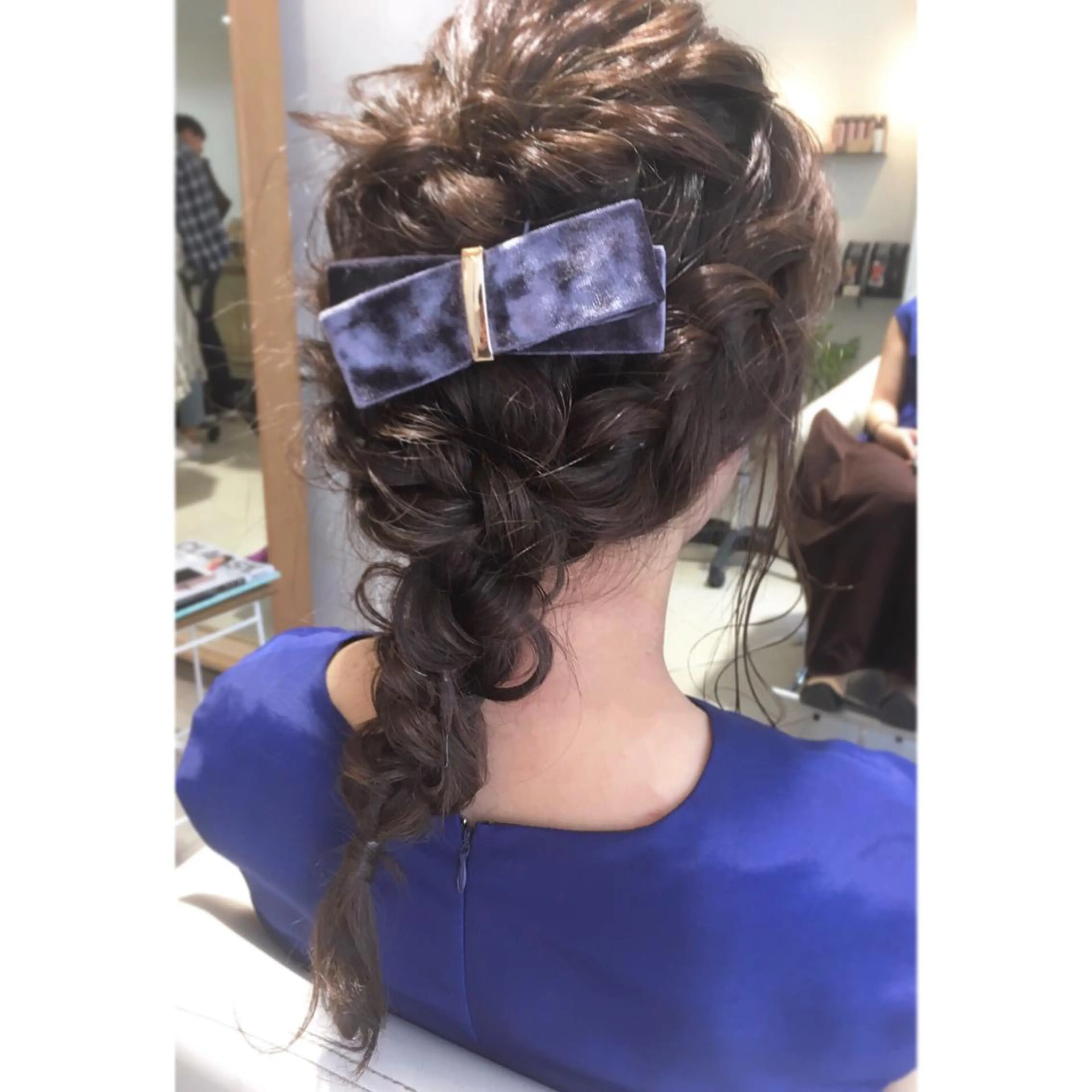 ヘアアレンジ ヘアセット 安永 涼のヘアスタイル