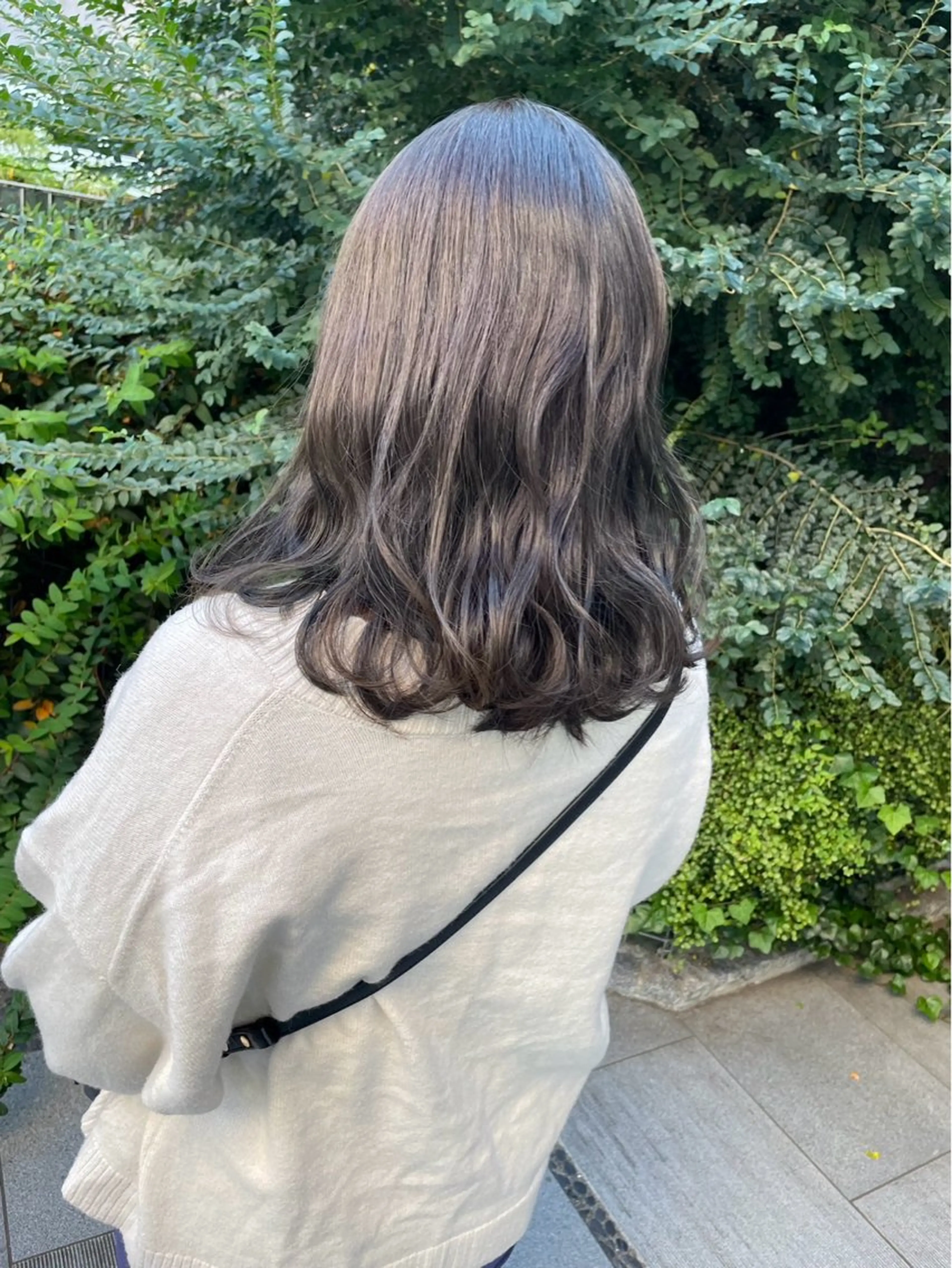 セミロング カラー パーソナルカラー໒꒱ 顔タイプ/石塚わかなのヘアスタイル