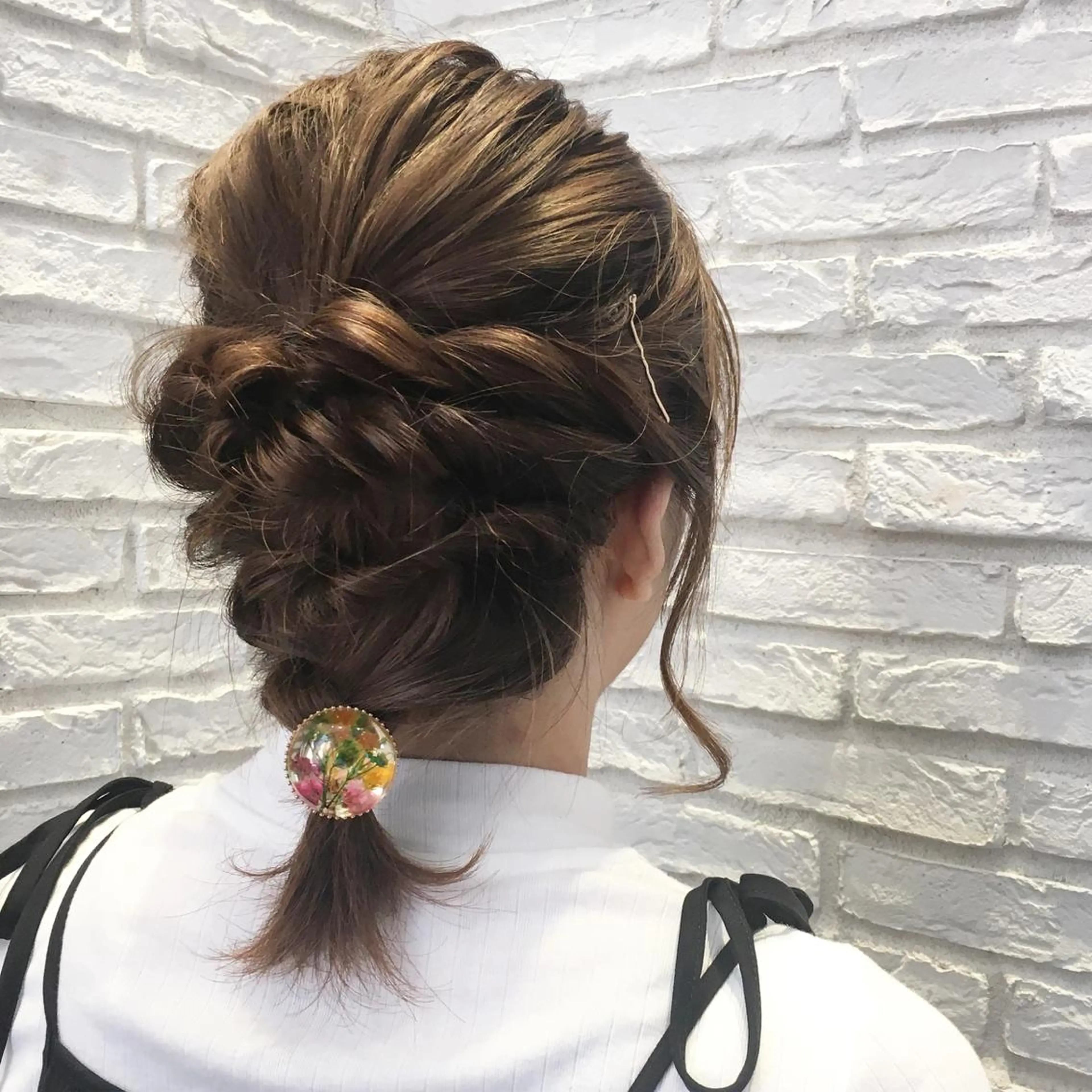 ミディアム ヘアアレンジ リノヘアーデザイン所属・鈴木 麻希のヘアスタイル