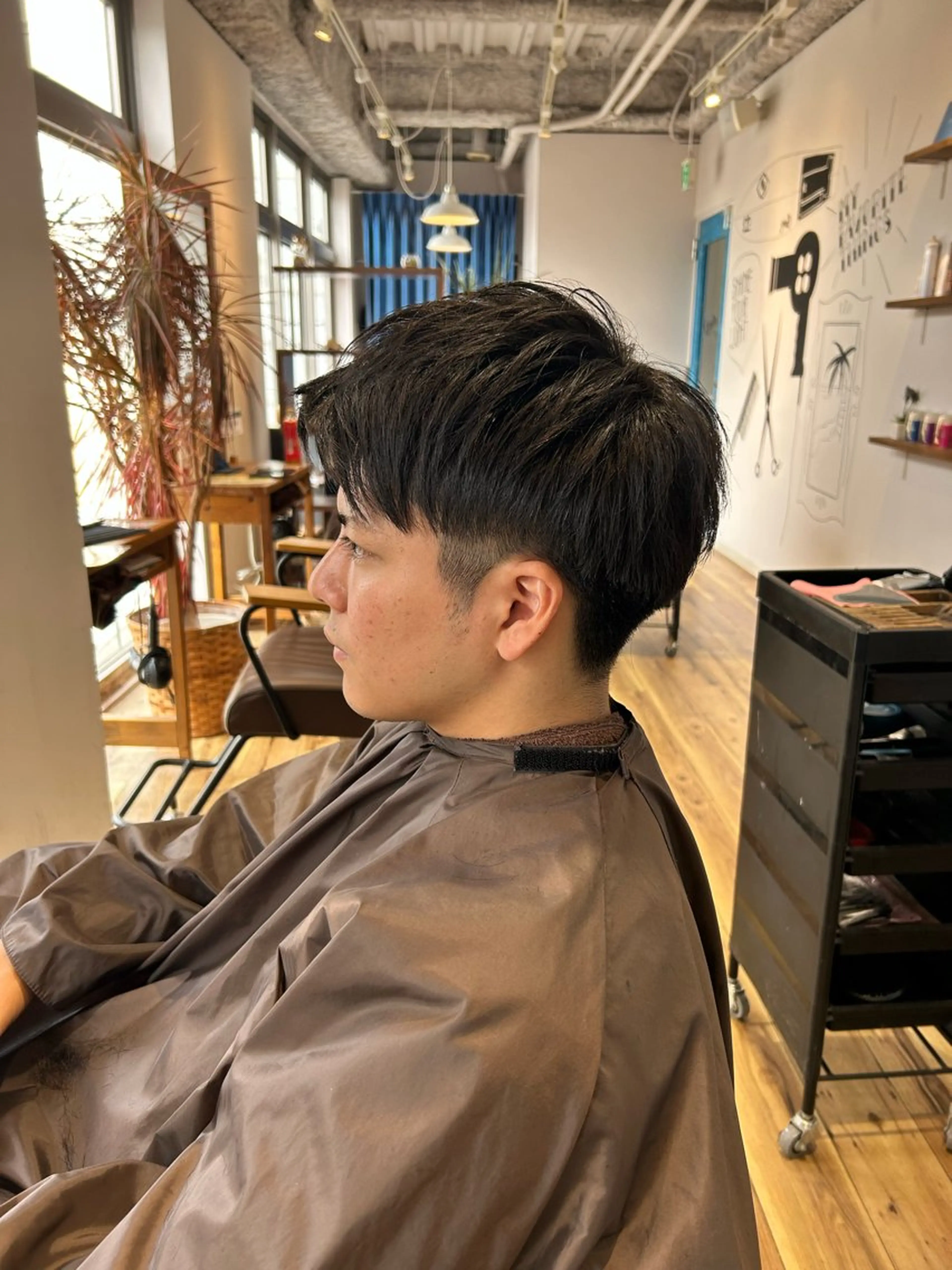 メンズ 🍒ケアカラー🍒 AKAね🤍のヘアスタイル