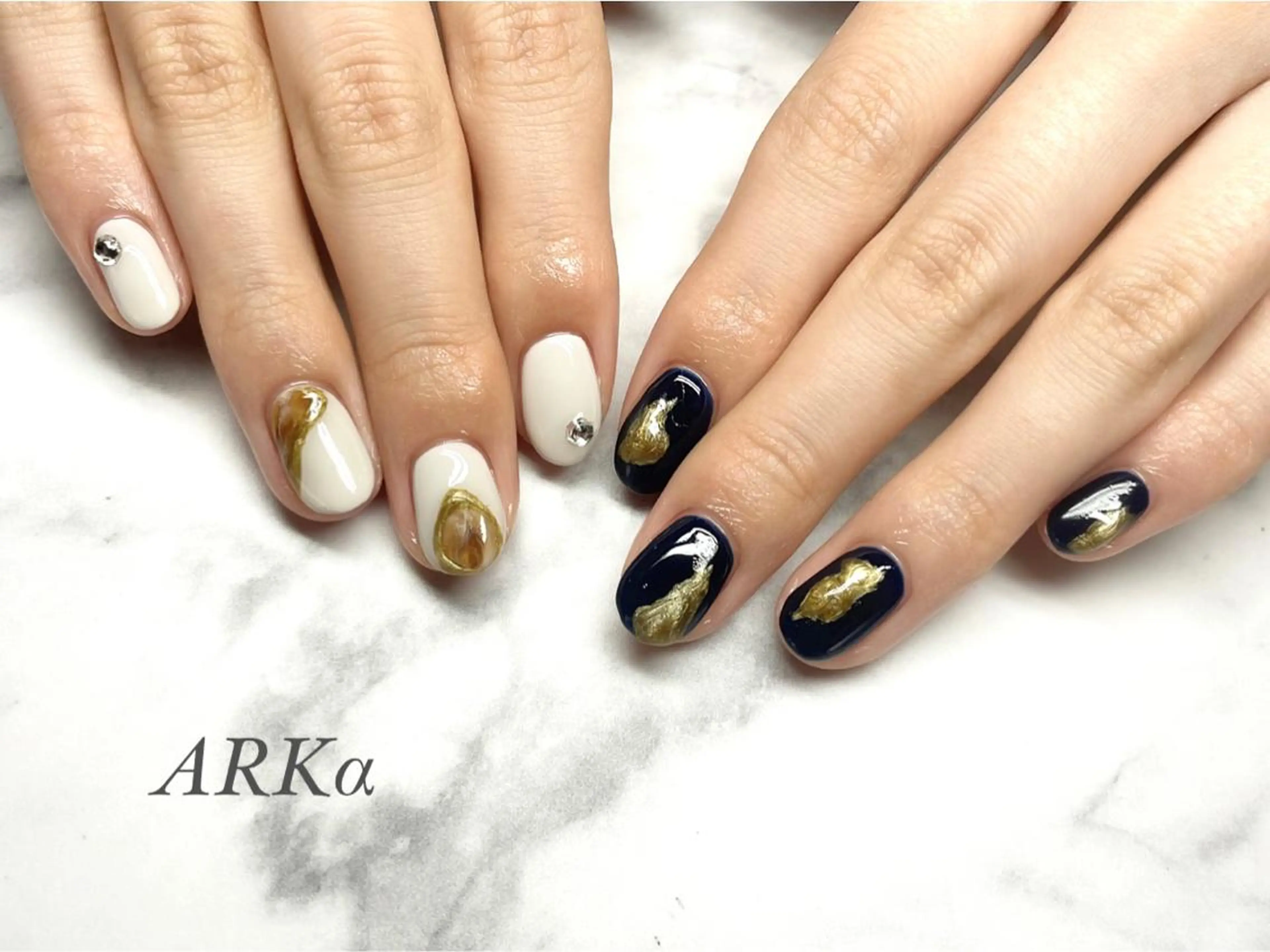 ネイル ハンドネイル ARKα Nishiのネイルデザイン