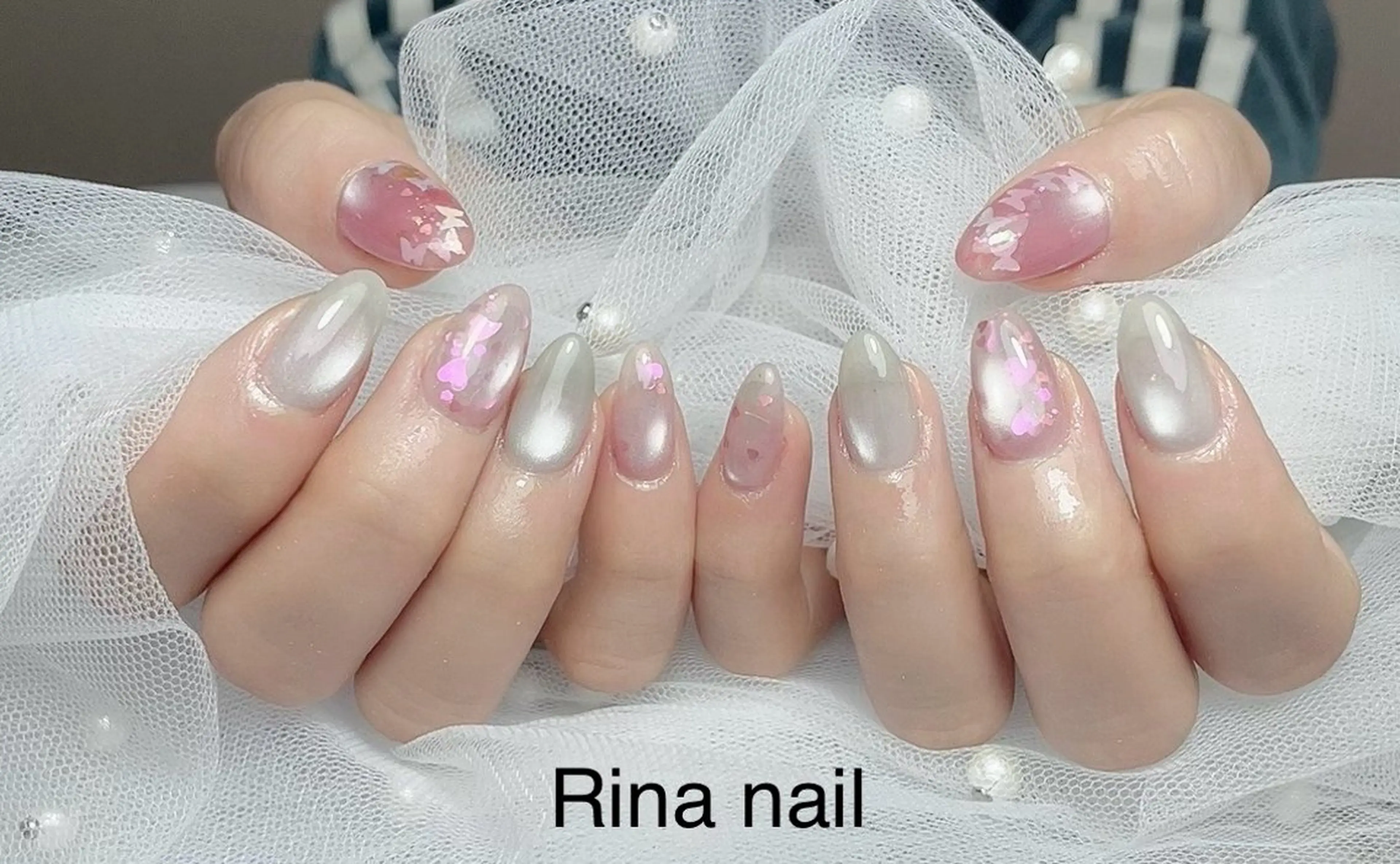 ネイル ハンドネイル リナネイルサロン 松戸八柱所属・リナ ネイルサロンのネイルデザイン