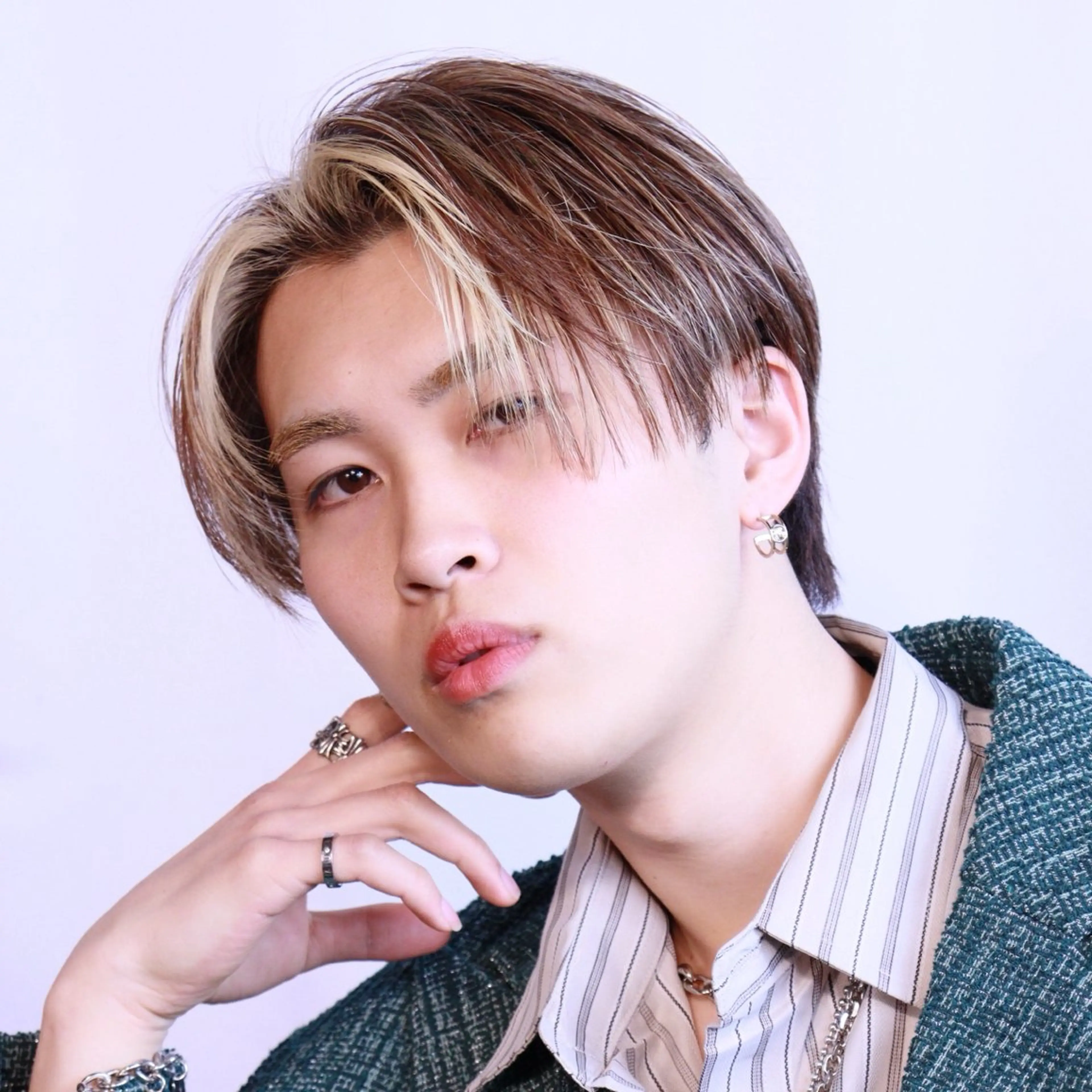 カラー メンズ ヘアカラー 💙垢抜け/モテヘア KEISHO🩶のヘアスタイル