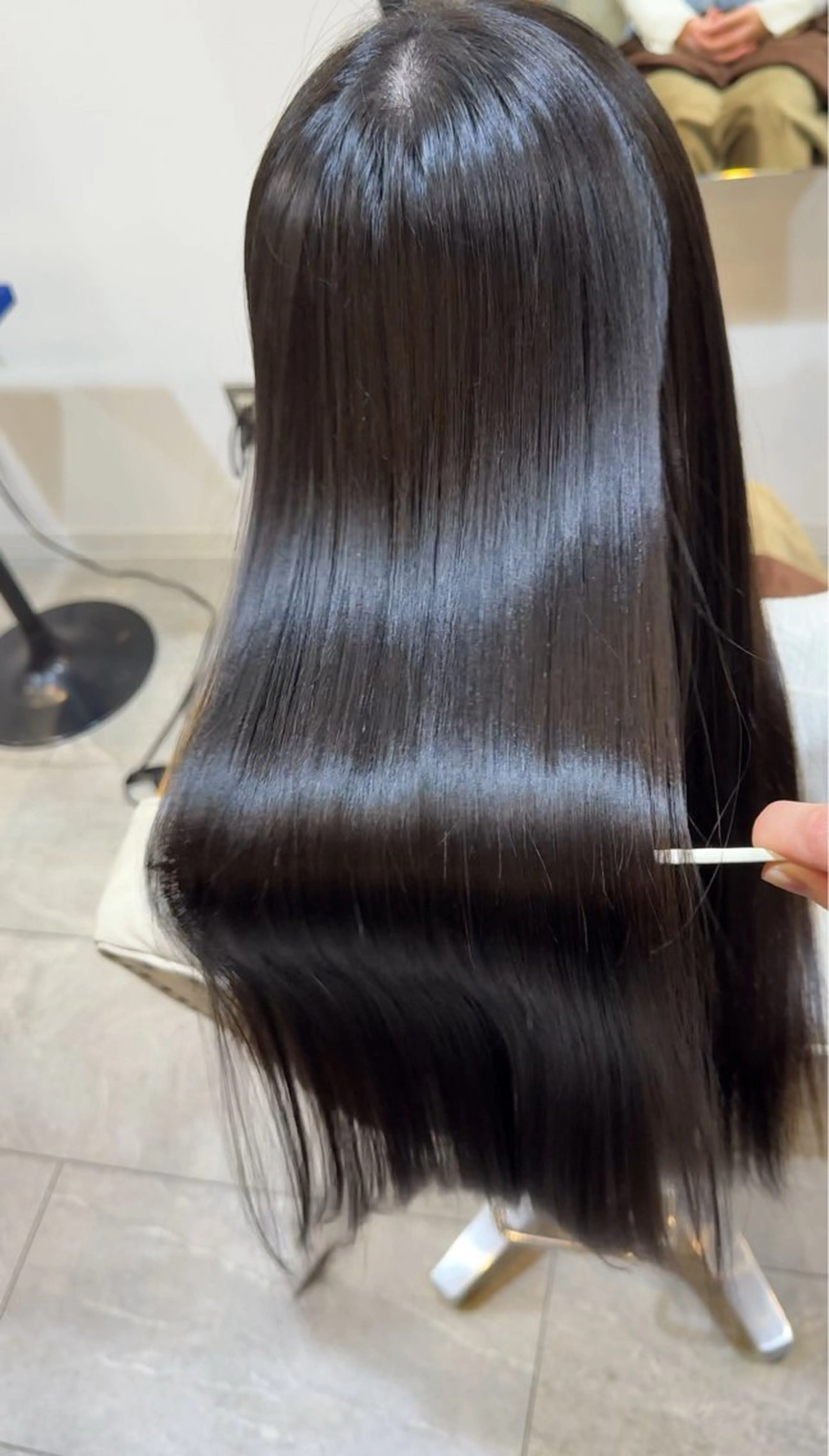 ロング 縮毛矯正 縮毛矯正 トリートメント モアナヘアー所属・齋藤 里紗のヘアスタイル