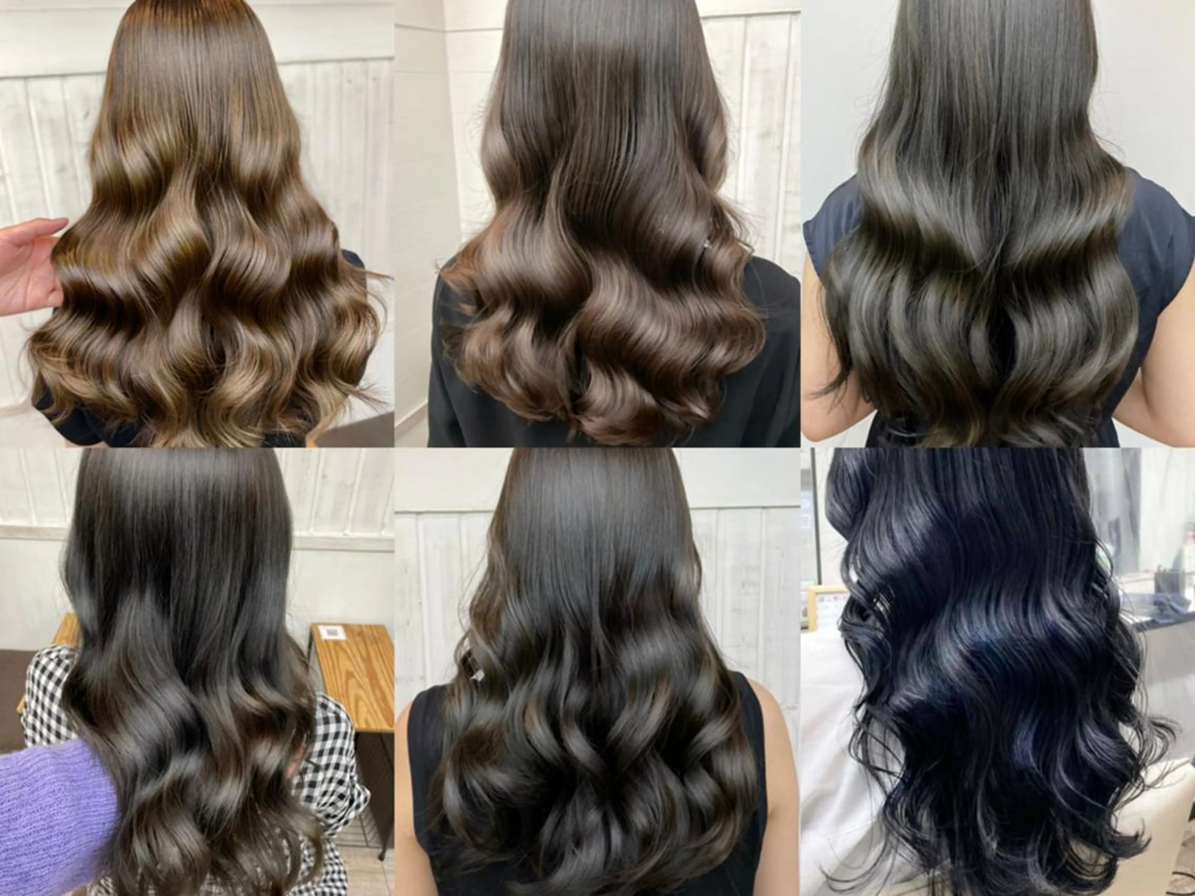 ロング カット ヘアカラー トリートメント ヘアセット 初めでも安心🌟 newi町田✂のヘアスタイル