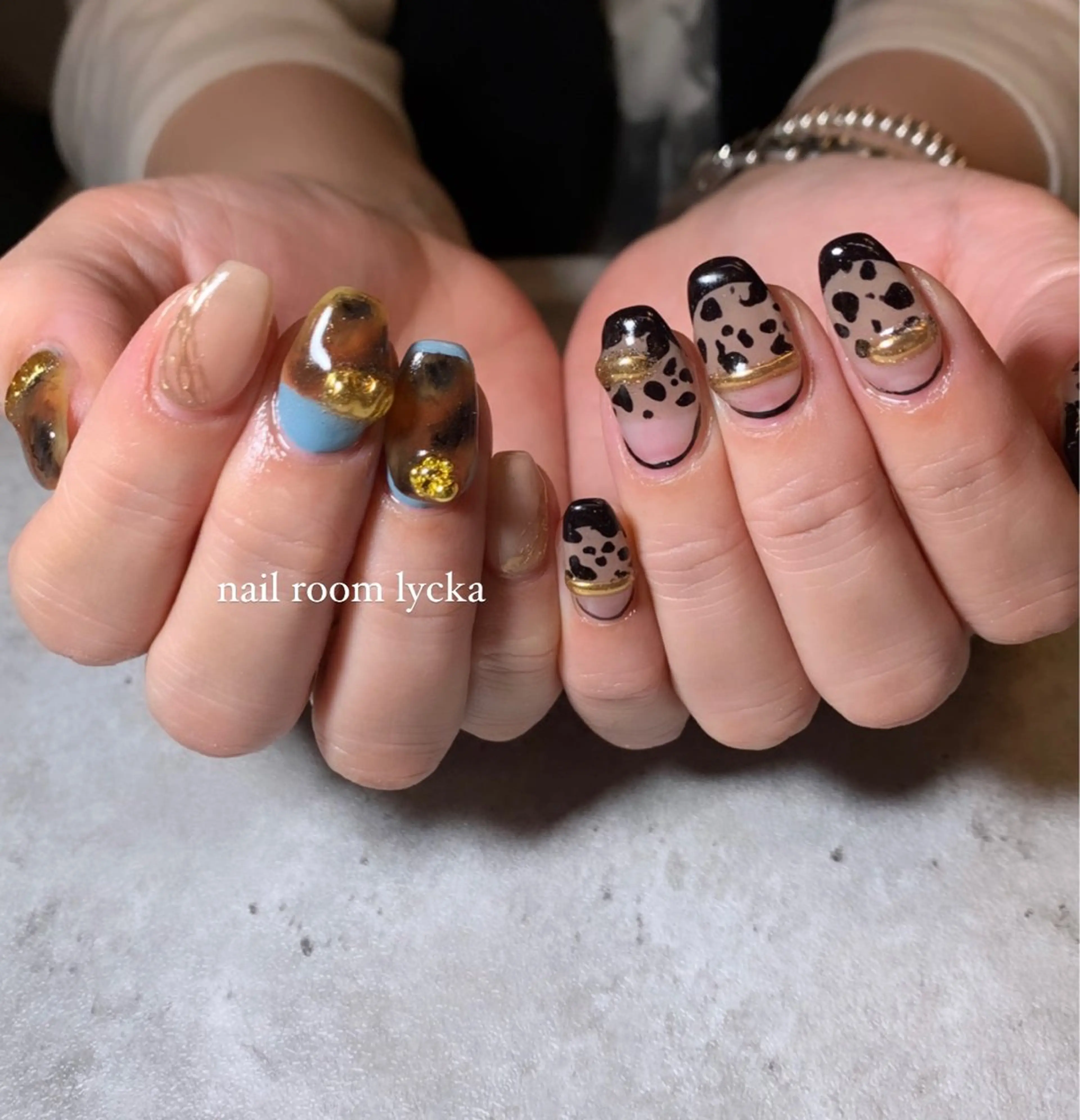 ネイル ﾈｲﾙﾙｰﾑﾘｯｶ 𝐦𝐚𝐲𝐮のネイルデザイン