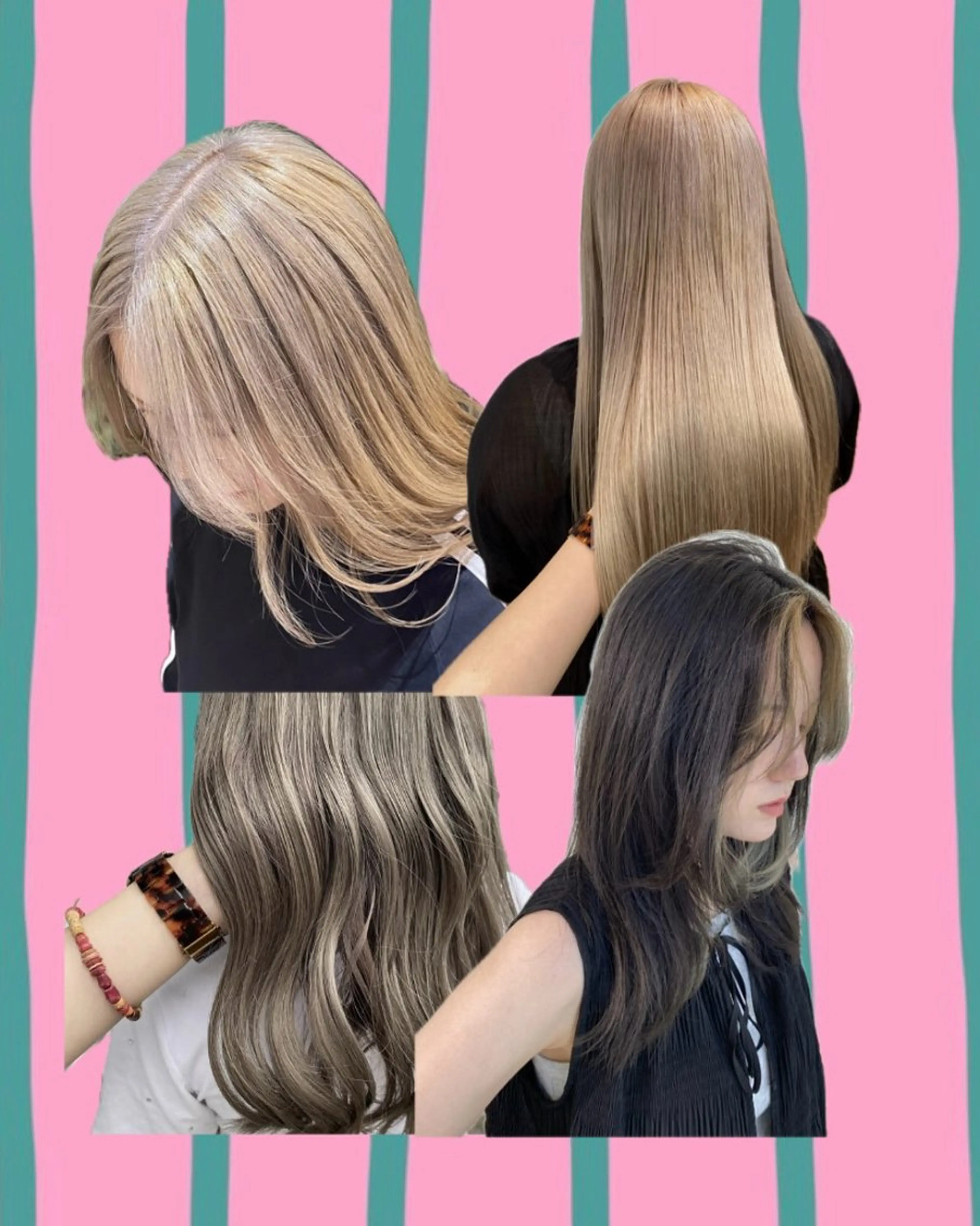 カラー ブリーチ ヘアカラー Yamada Ami🪐のヘアスタイル