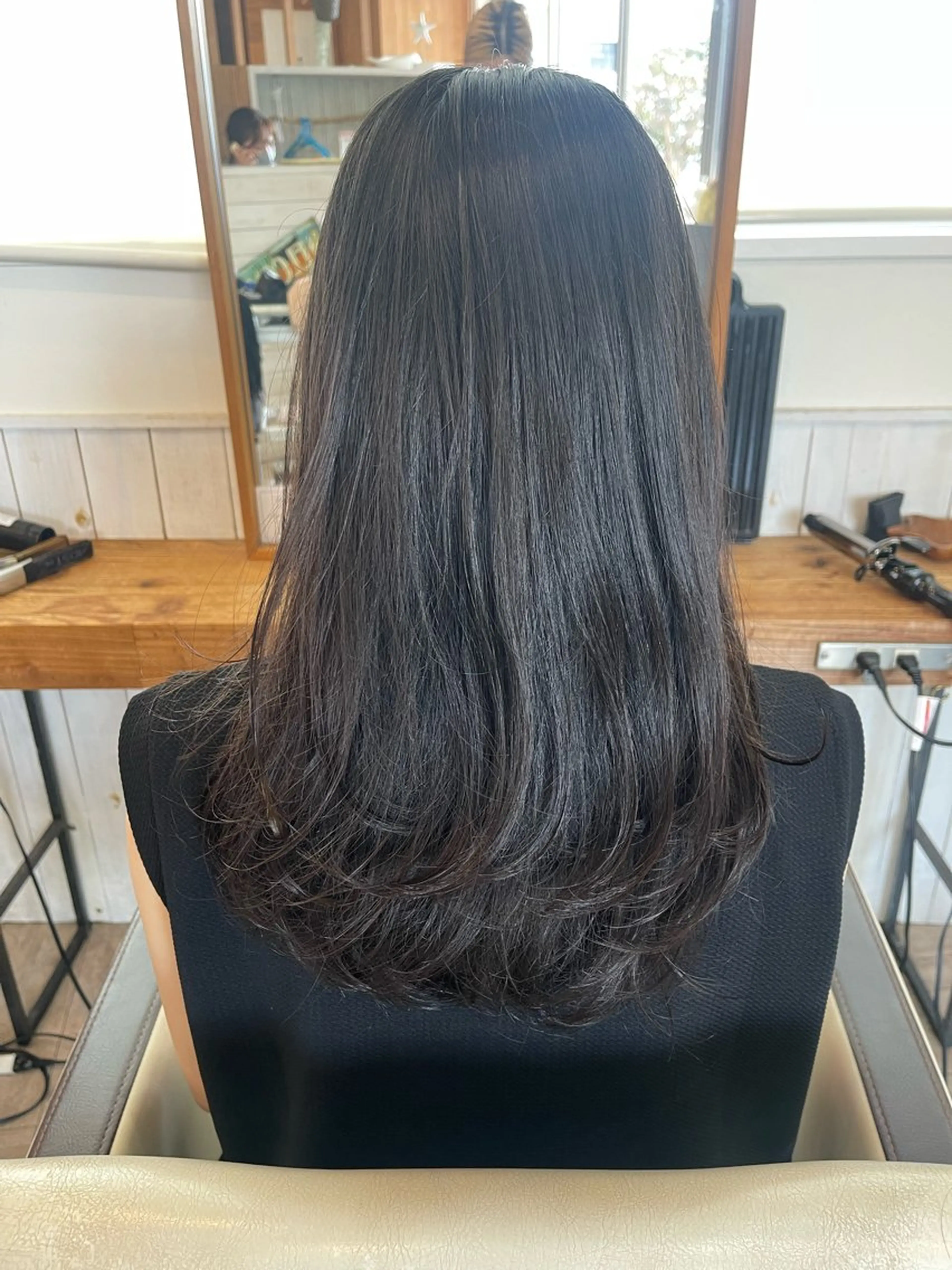 ロング ハイレイヤー レイヤーカット ラム【CLAP】 🤍のヘアスタイル