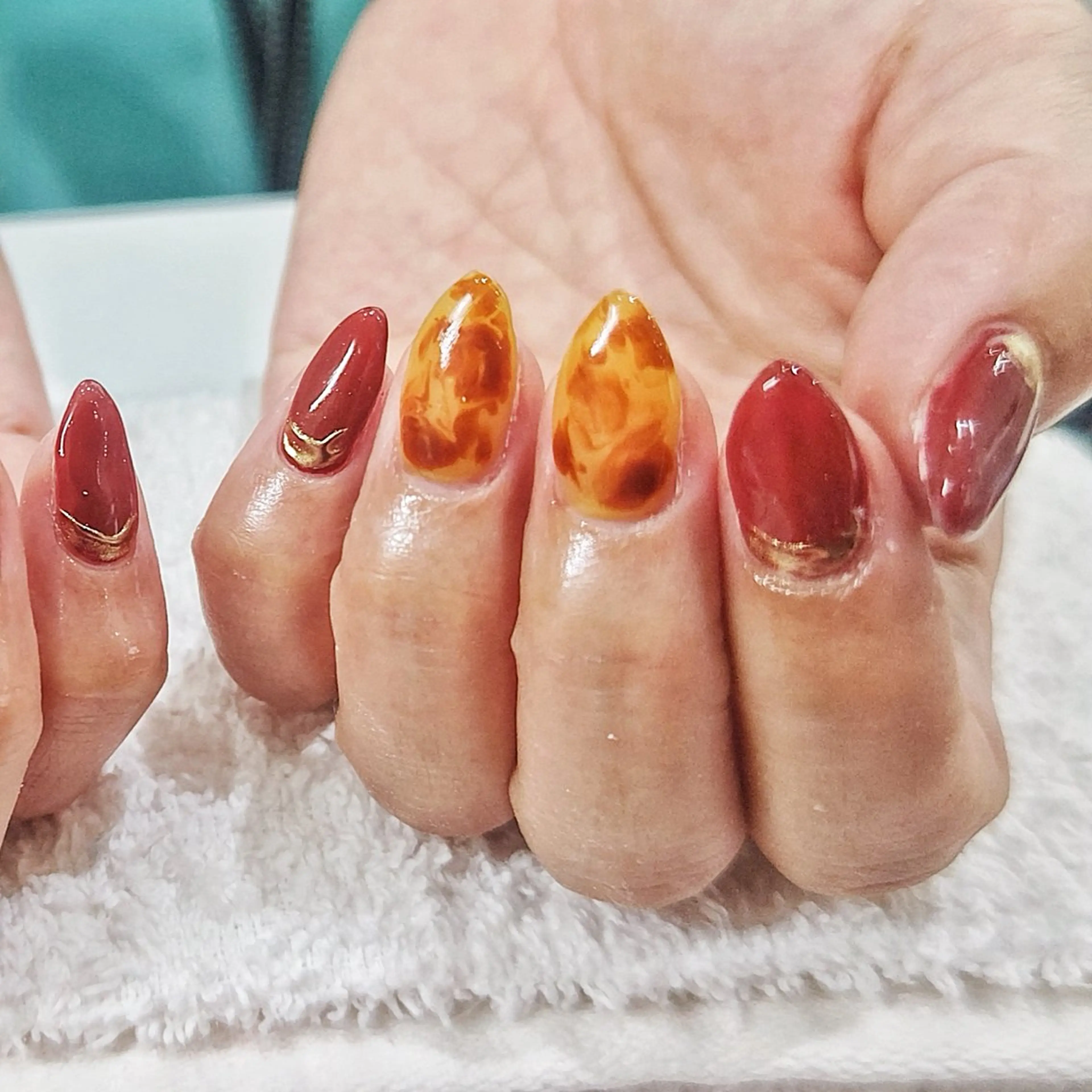 ネイル はあとねいる西新店 yokoのネイルデザイン