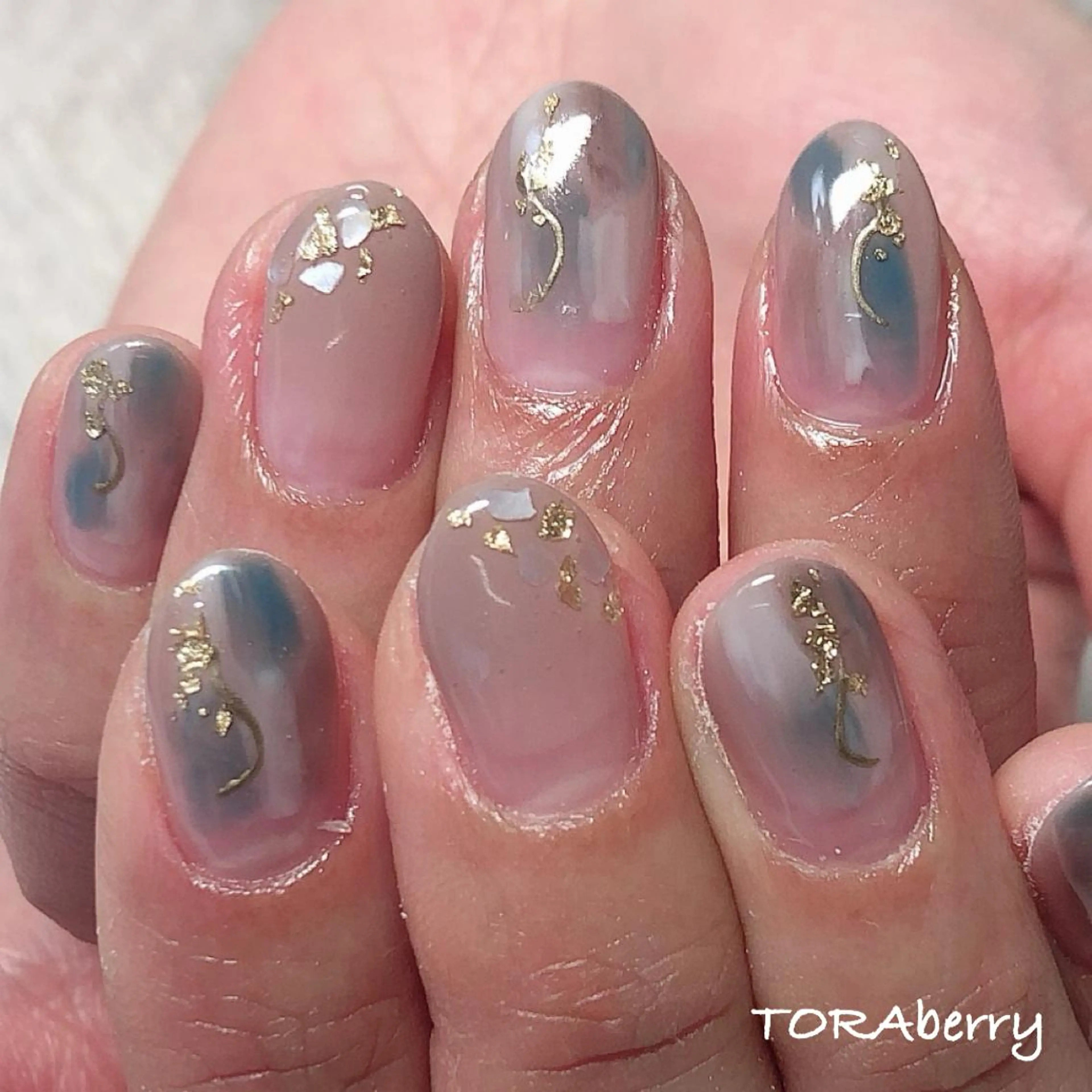 ネイル ニュアンスネイル ハンドネイル ネイリスト なつみのネイルデザイン