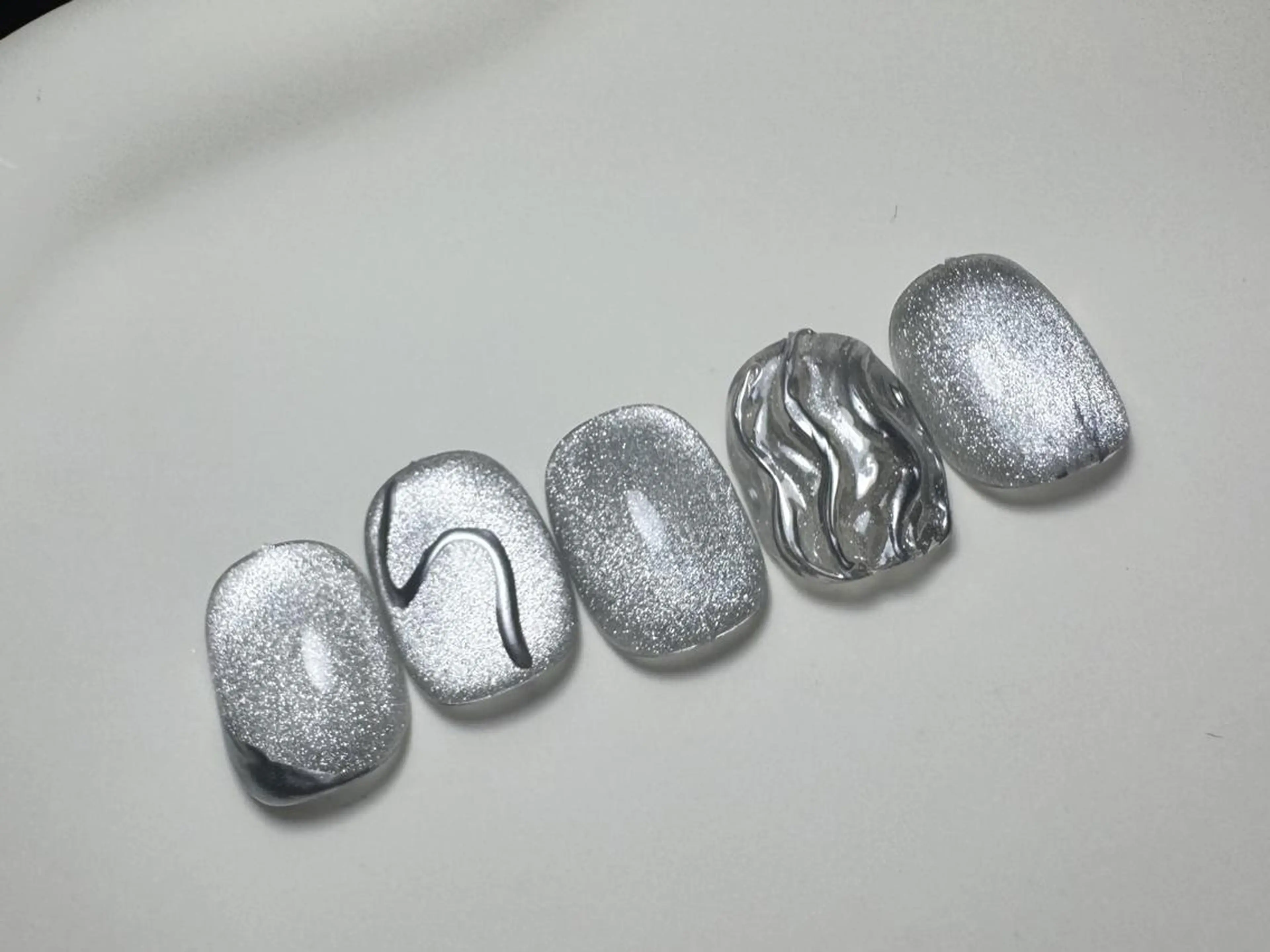 ネイル フットネイル フレンチネイル ジェルネイル ガラスフレンチ 韓国ネイル ハンドネイル ハンドケア MoriseNail 表参道のネイルデザイン