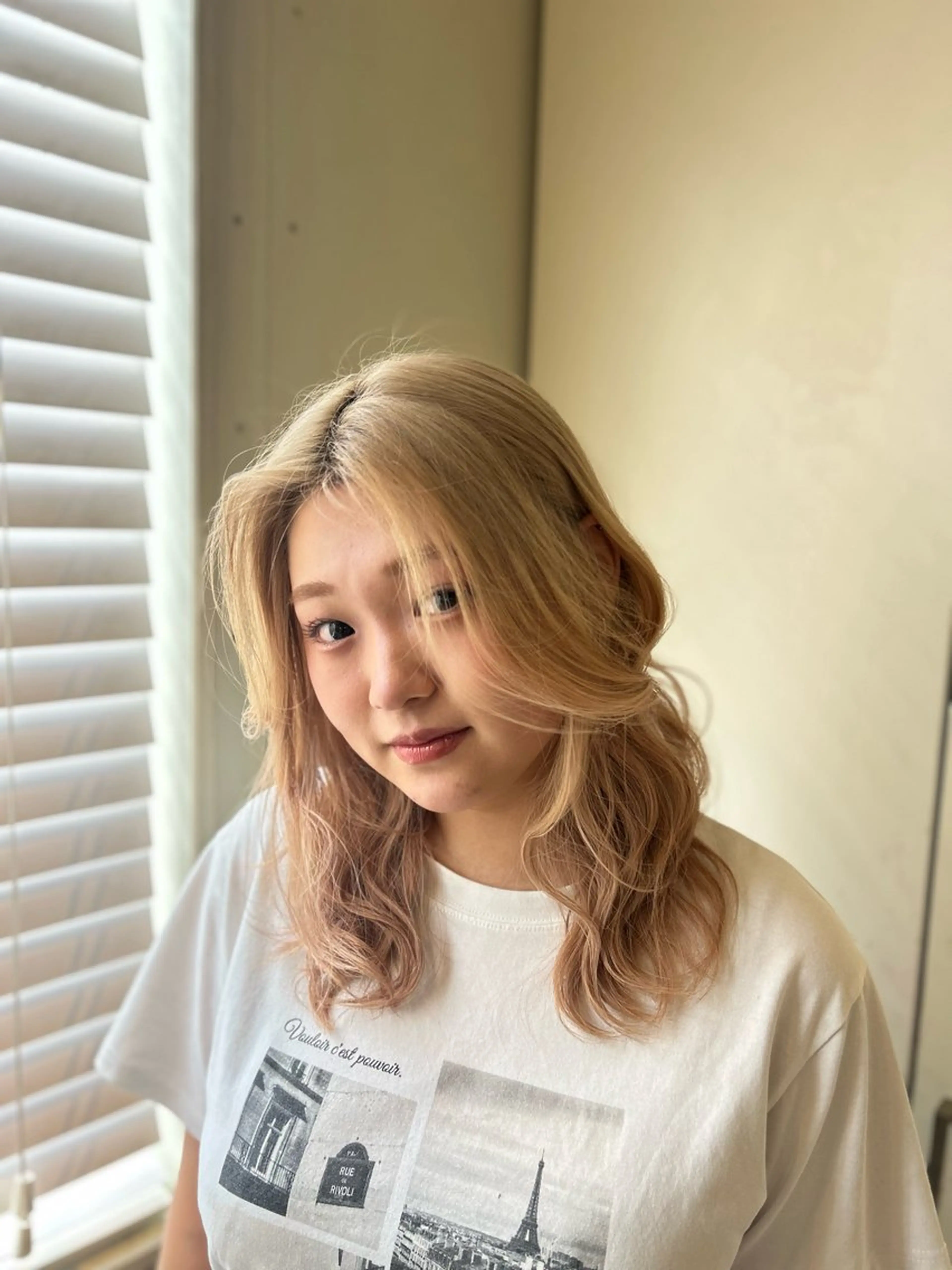 ミディアム ヘアアレンジ MOMOKA 🍑のヘアスタイル