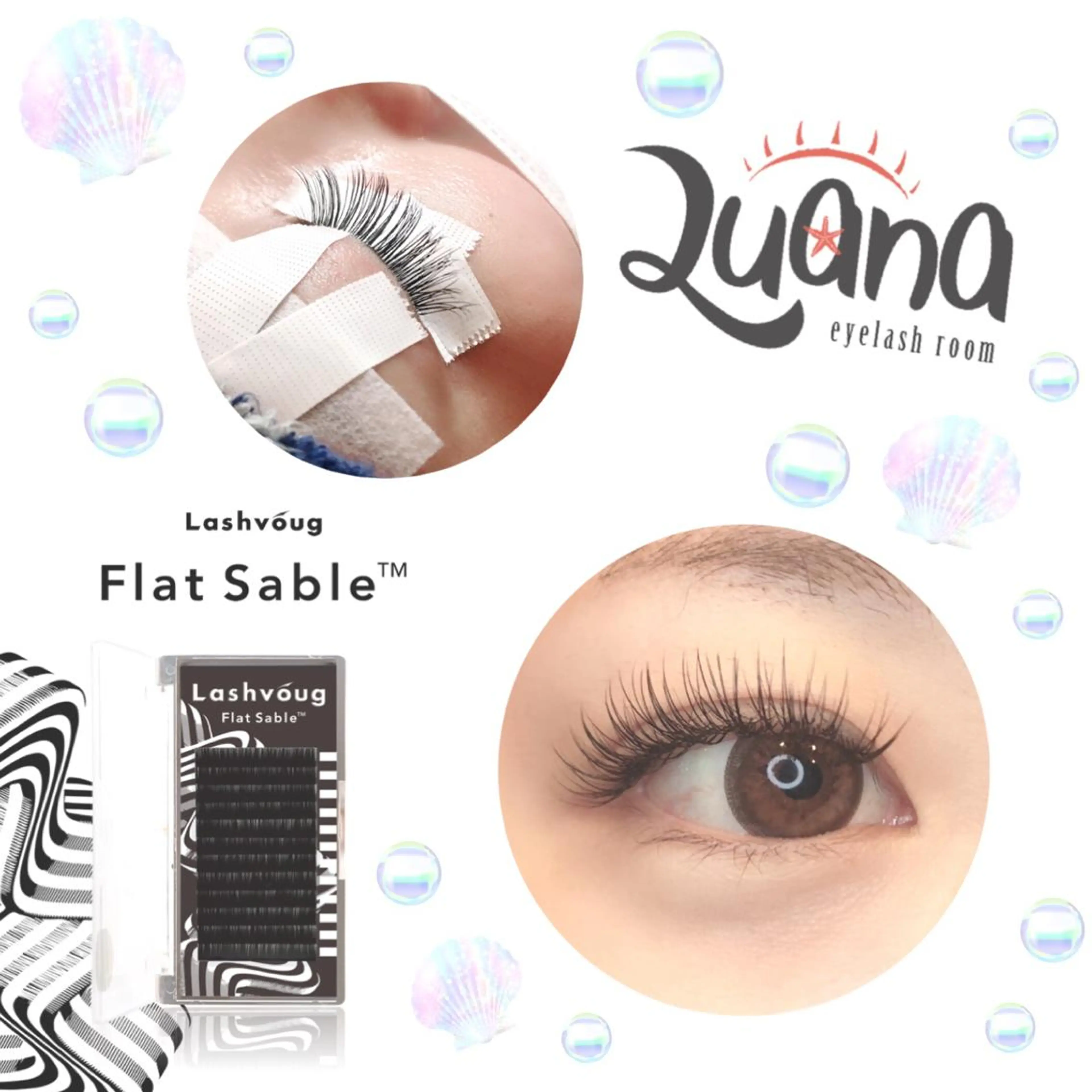 マツエク・マツパ フラットラッシュ Lカール eyelashroom   luana所属・Luana 神山のマツエク・マツパデザイン