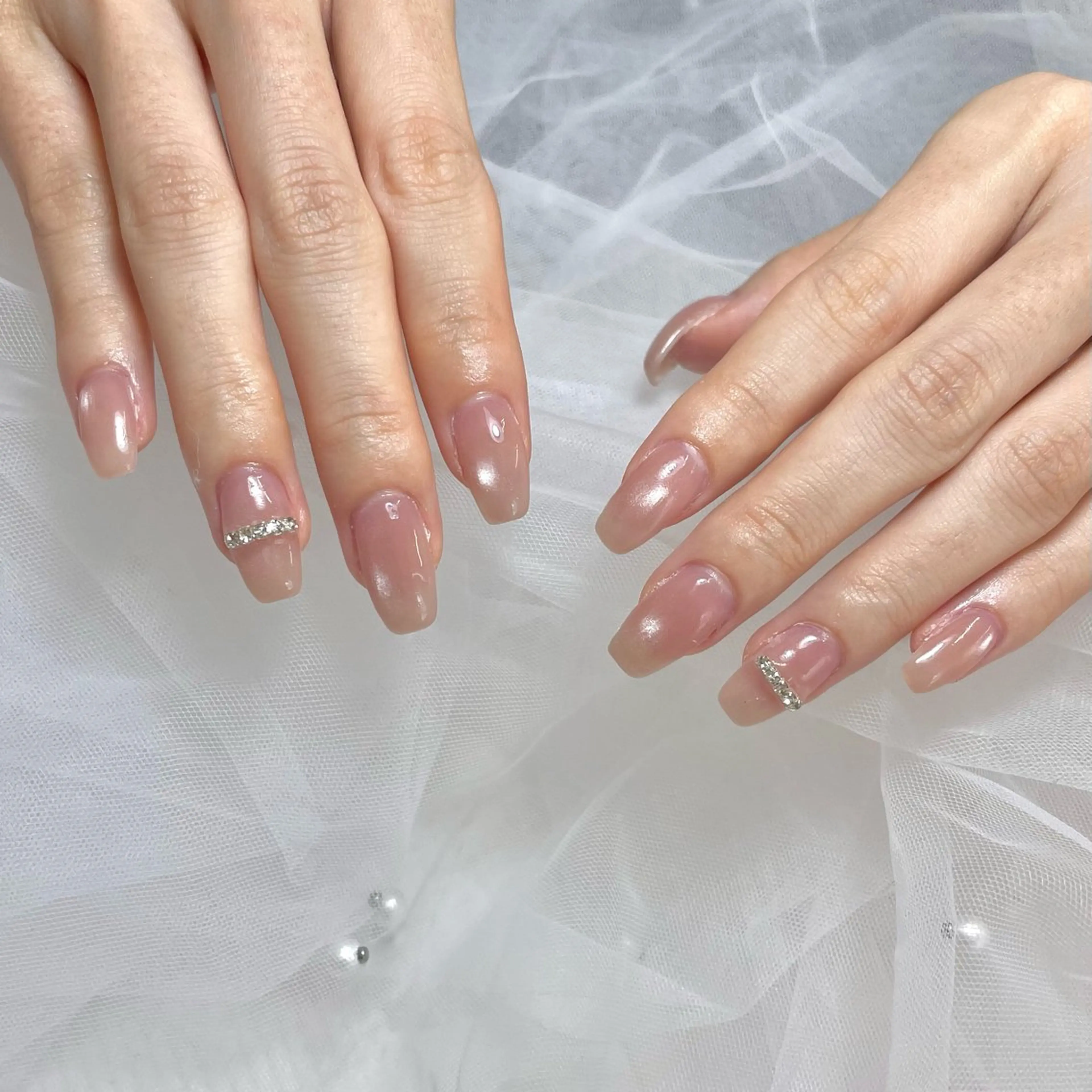 ネイル アートネイル マグネットネイル 持ち込み y'sbeauty 高槻店所属・y'sbeauty 🌸かわはら🌸のネイルデザイン