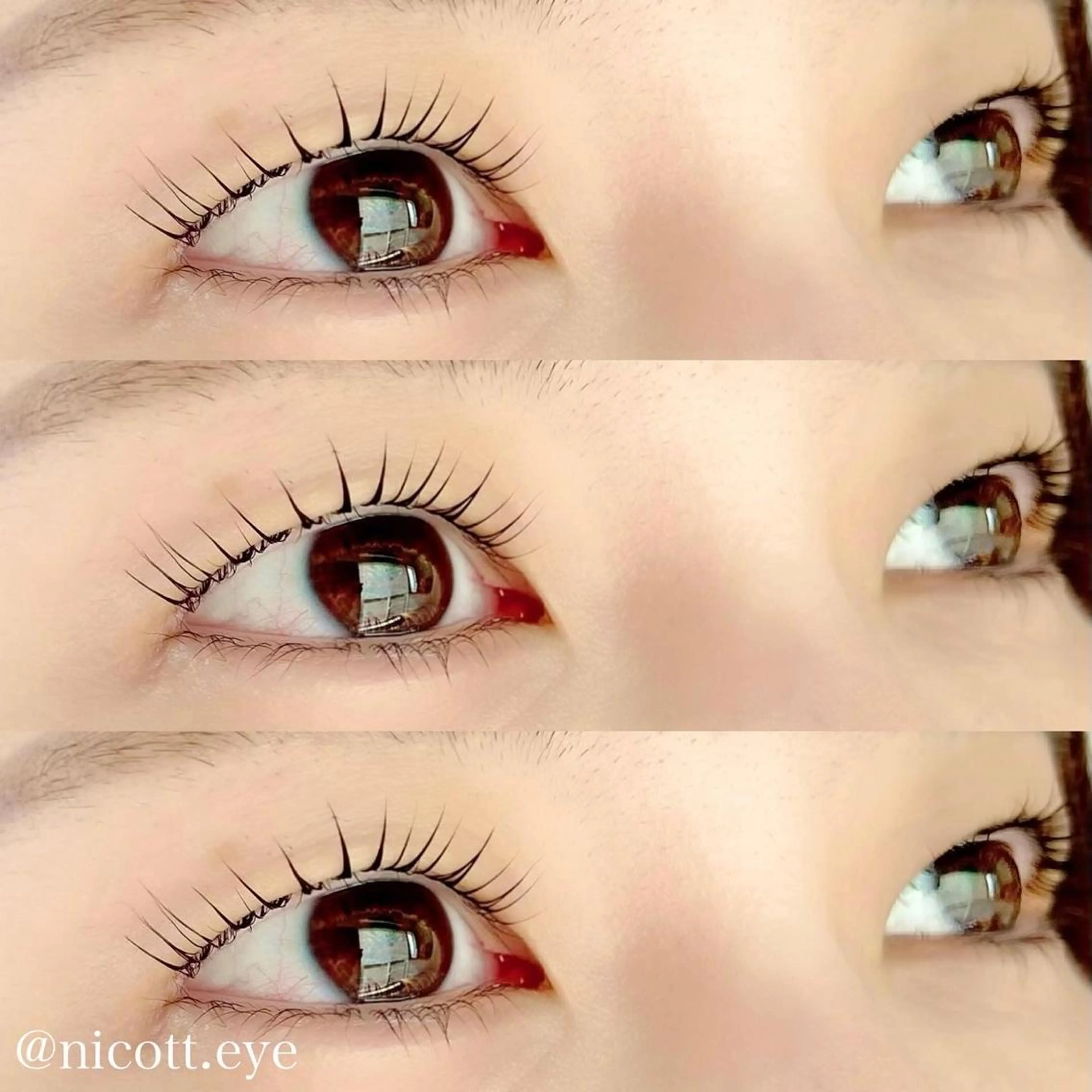 マツエク・マツパ まつげパーマ 安藤 真結香のマツエク・マツパデザイン