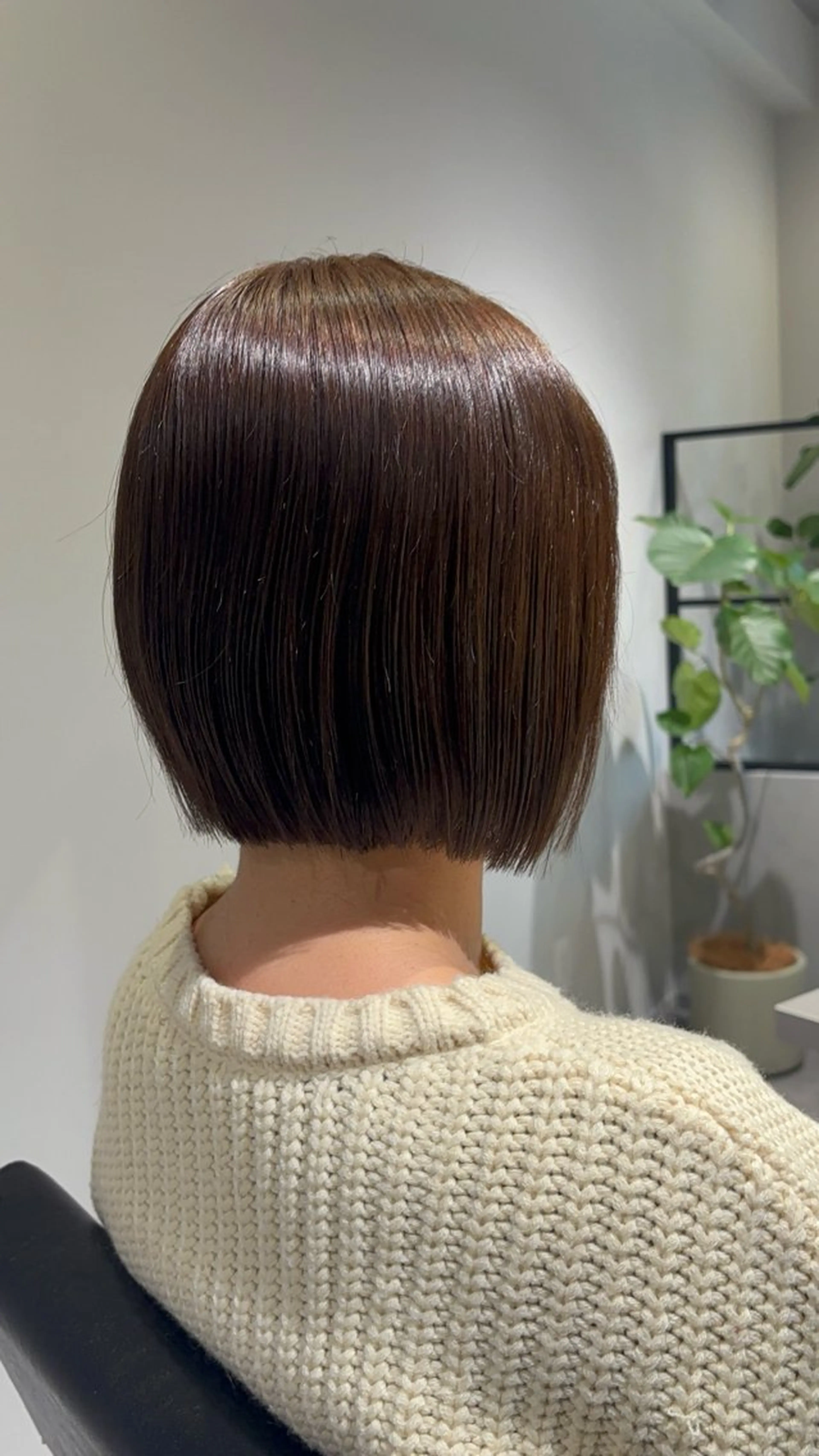 切りっぱなしボブ🤍の写真