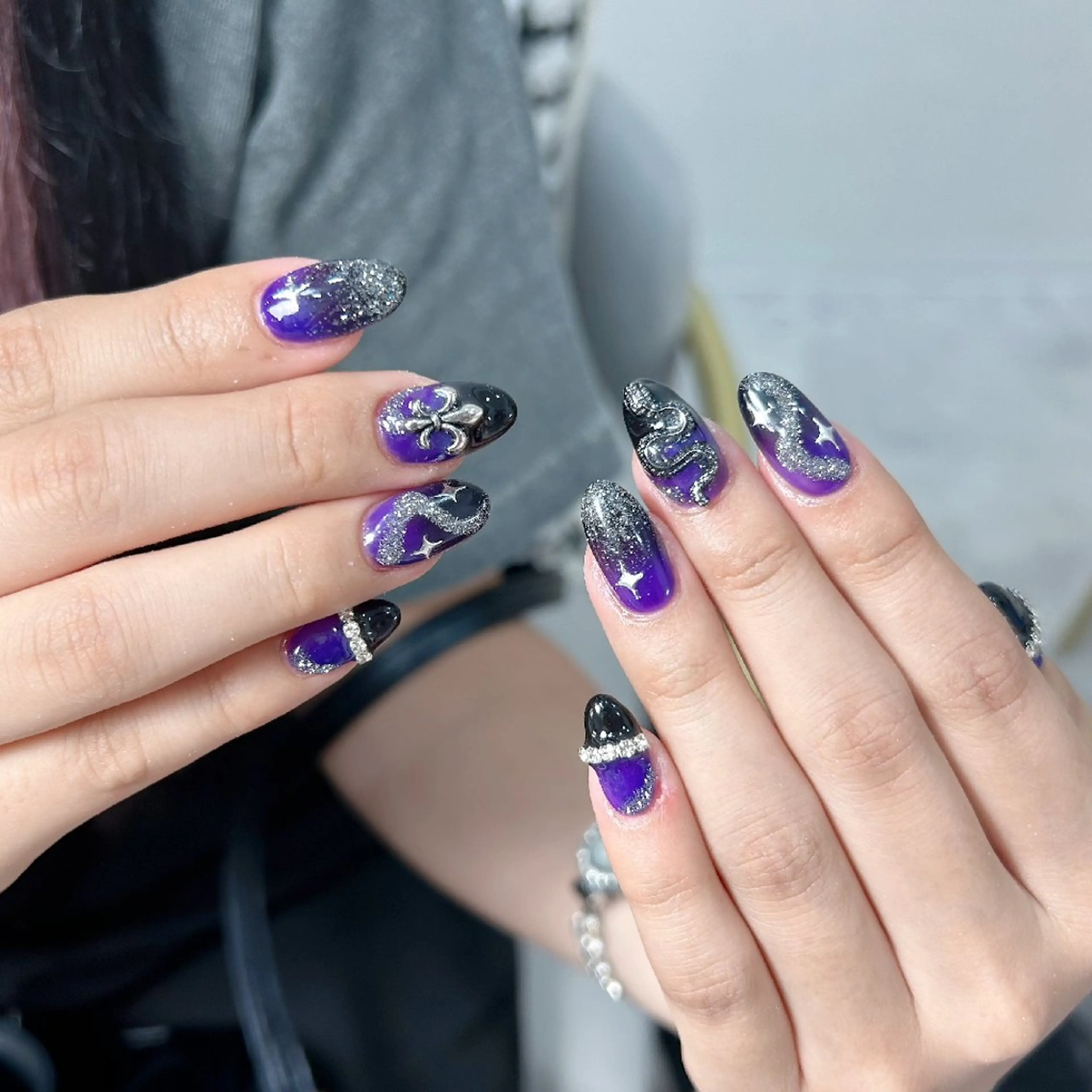 ネイル アートネイル フラワーネイル フットネイル ジェルネイル ガーリー ハンドネイル UM Nail Salonのネイルデザイン