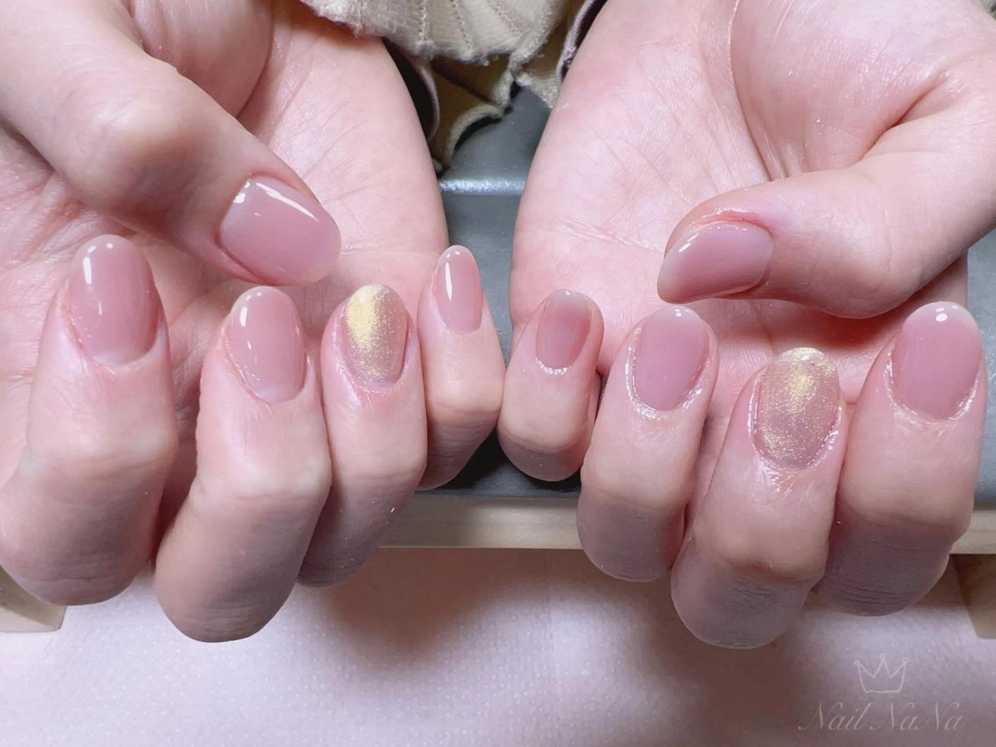 ショート カラー ネイル ピンクカラー ピンク ハンドネイル Nail NaNaのネイルデザイン