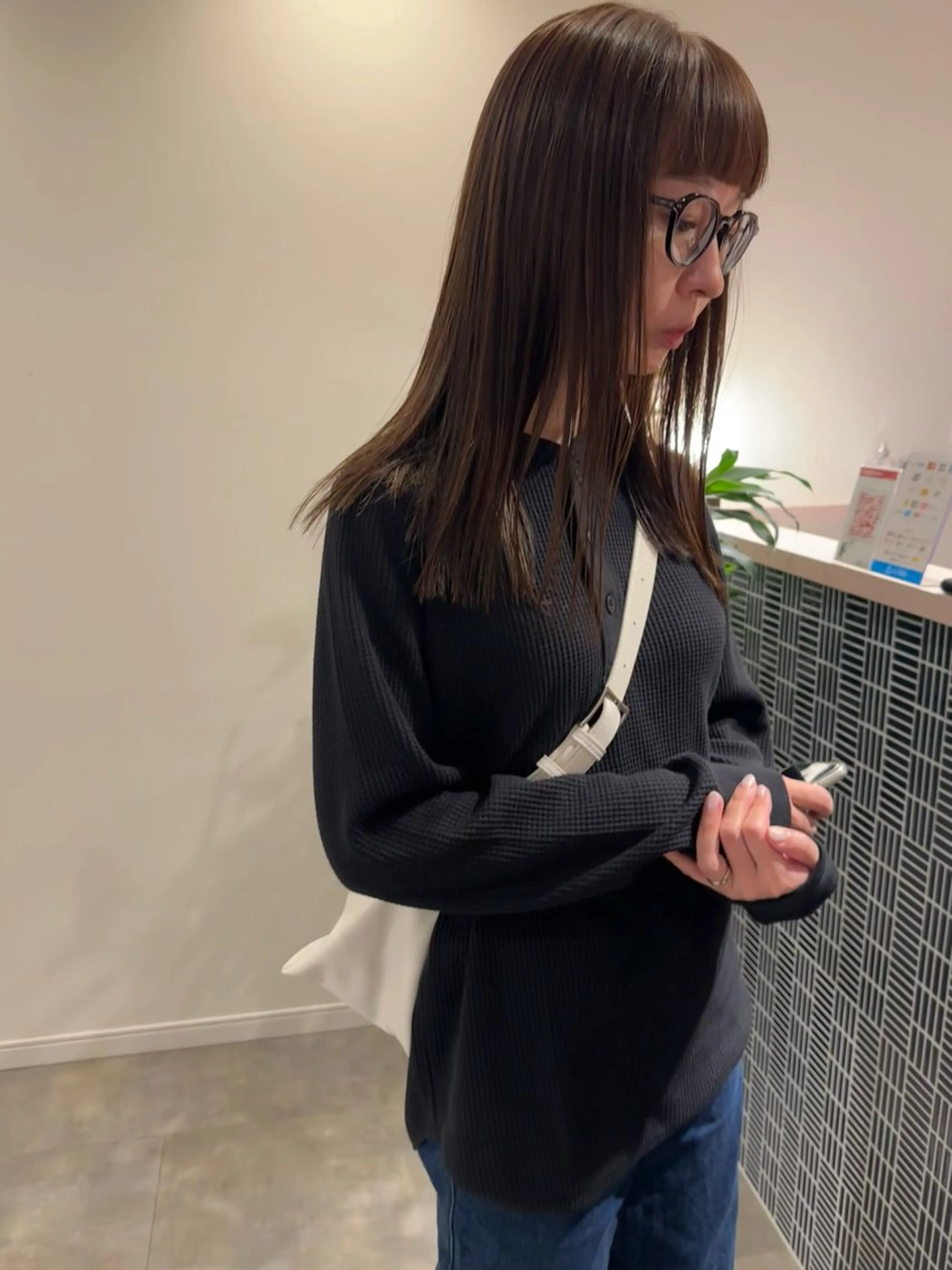 ロング カラー SUNDAZED所属・日沖 由紀子のヘアスタイル