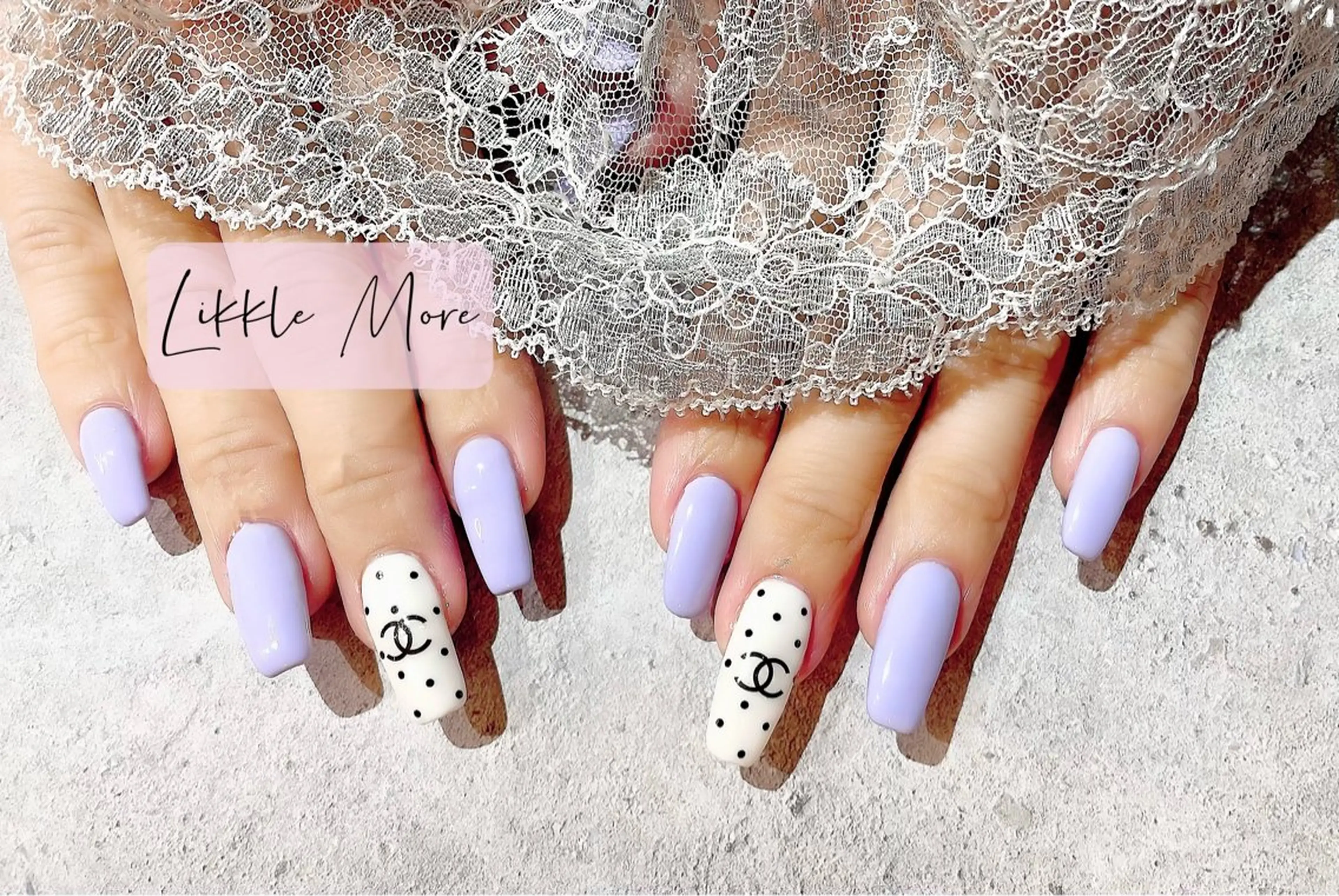 ネイル アートネイル ワンカラーネイル Likkle More【リコモ】のネイルデザイン