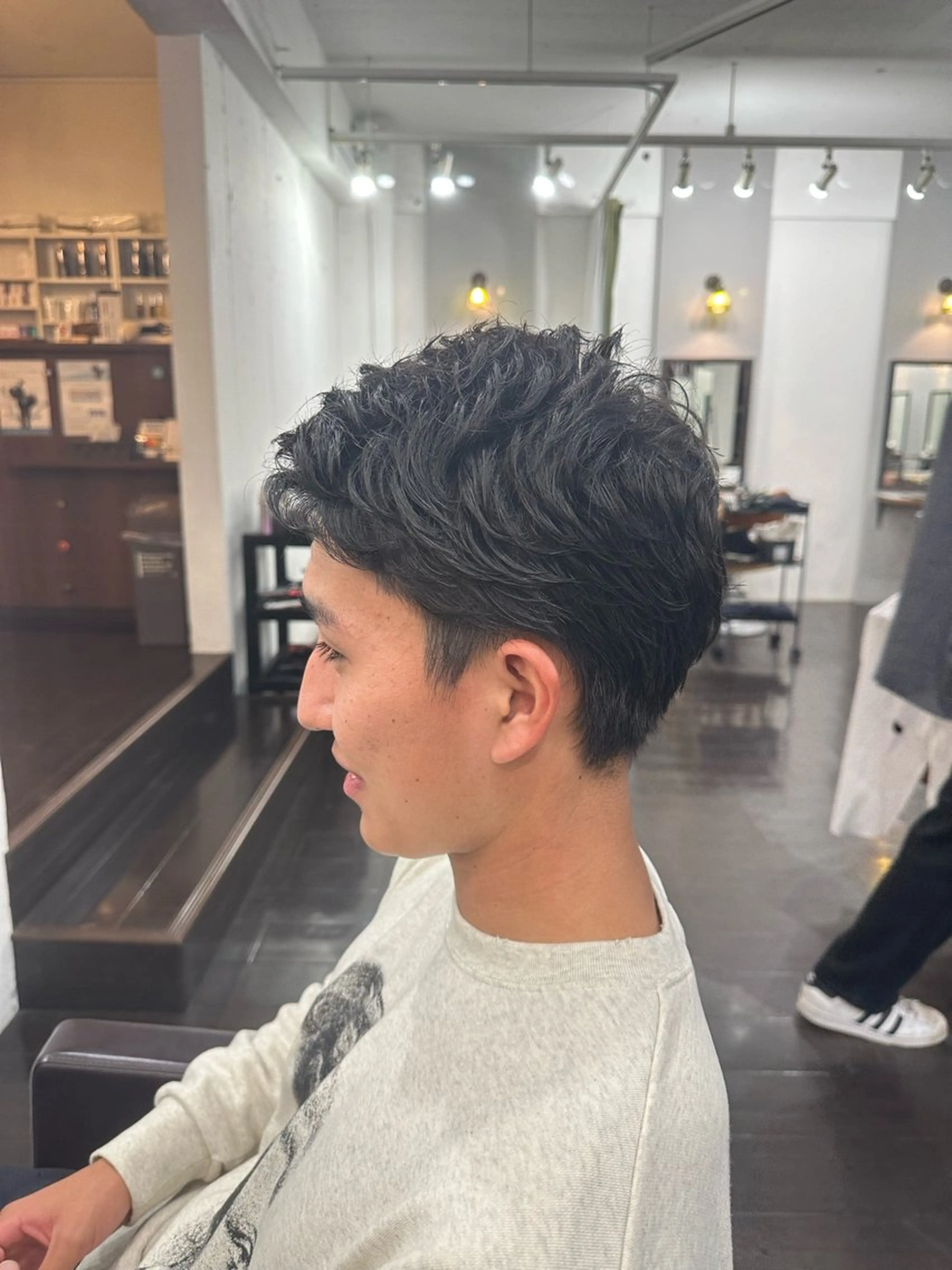 メンズ 名駅/艶カラー/原田 永遠のヘアスタイル