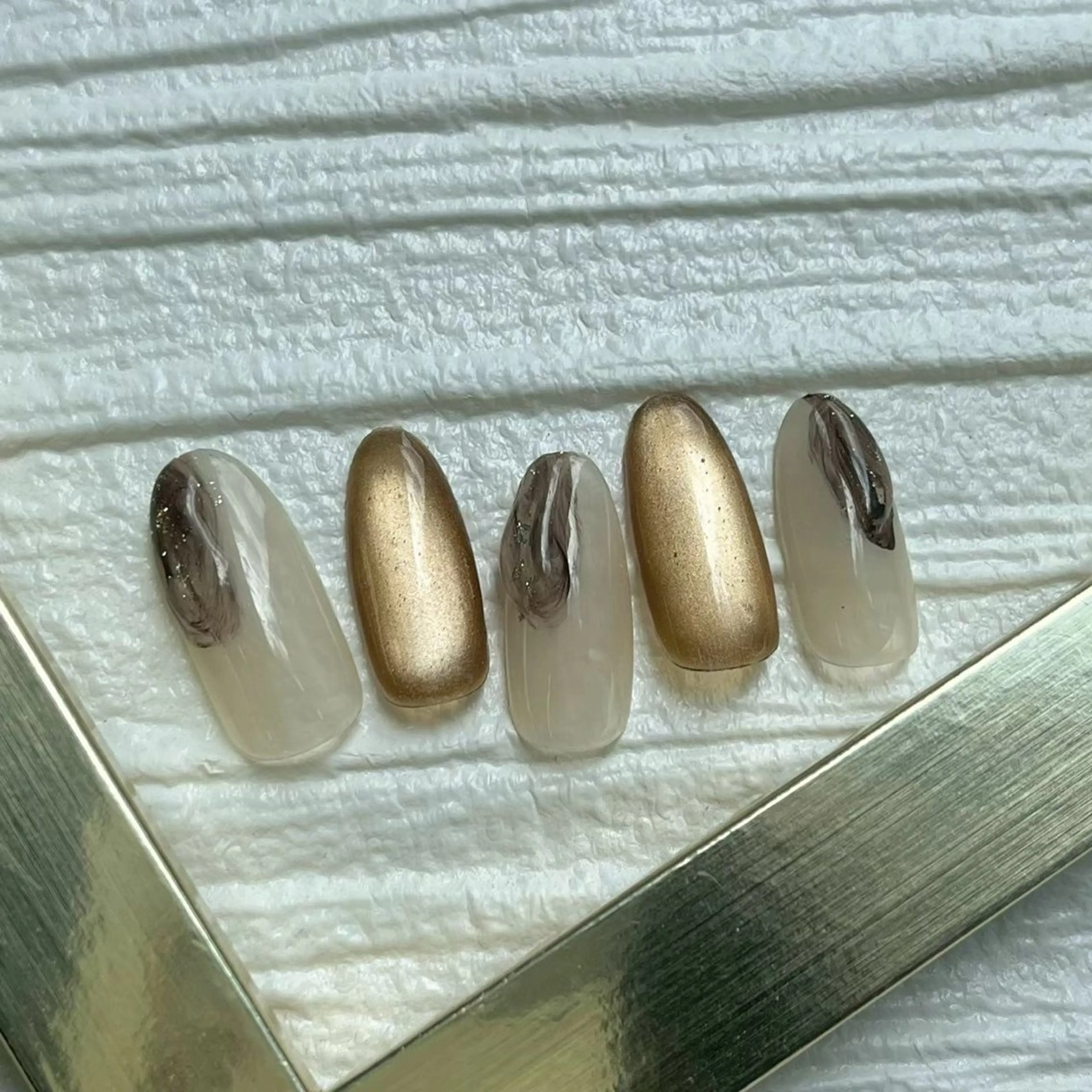 ネイル ⭐︎休業中の練習⭐︎ JNA認定講師髙橋のネイルデザイン