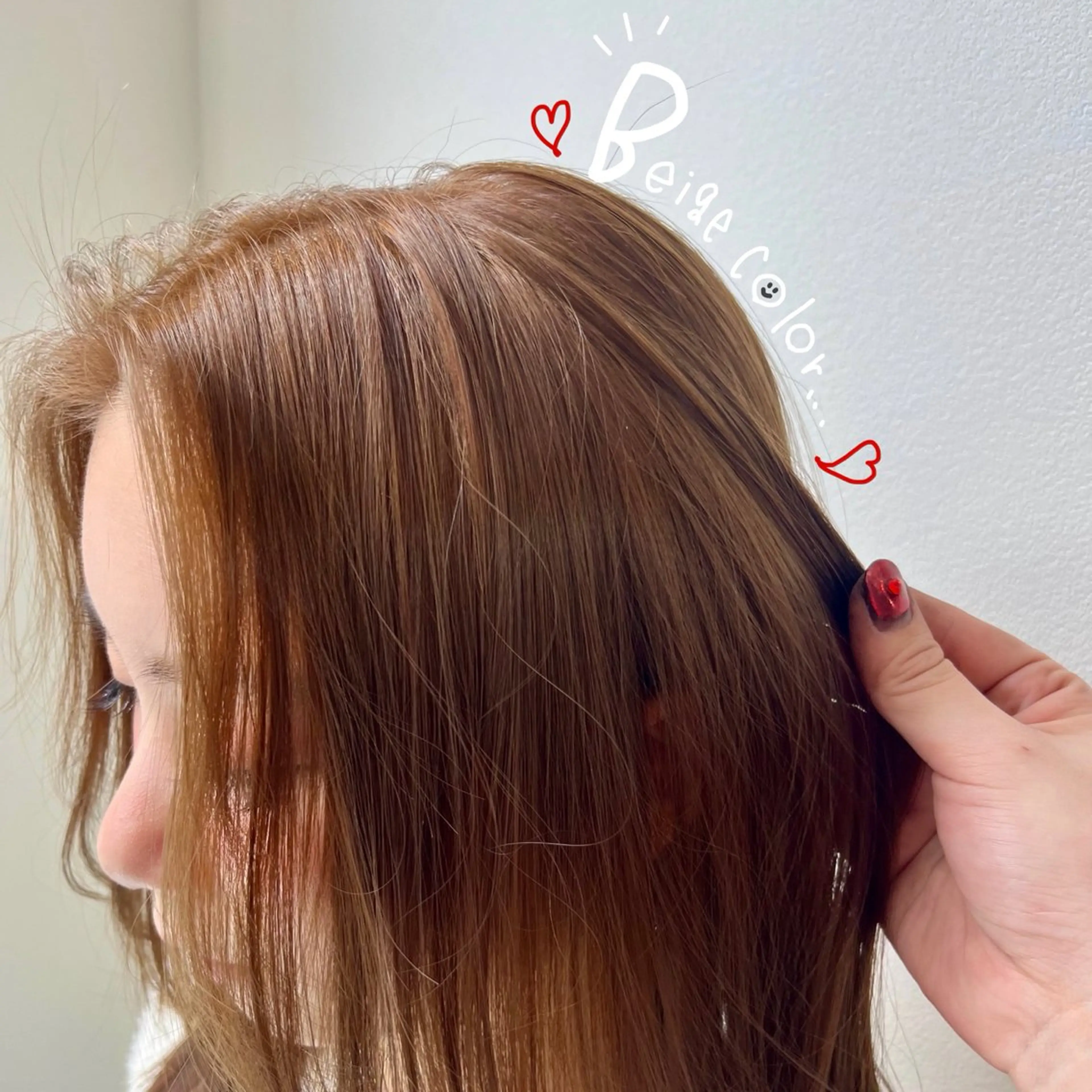 カラー 顔周りカット💐／ 髪質改善／MAOのヘアスタイル