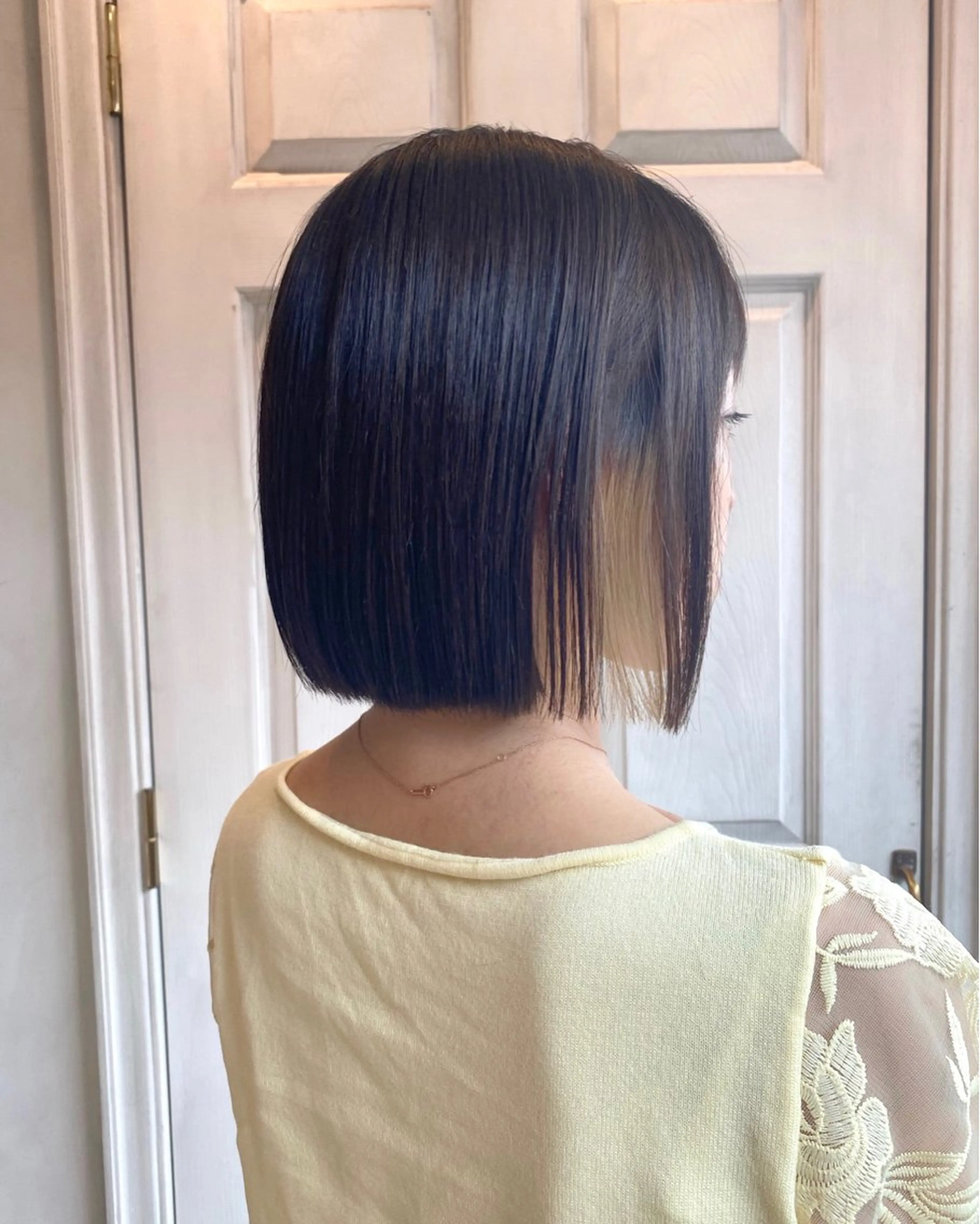 ミディアム ミディアムパーマ ボブ 縮毛矯正 トリートメント カット 縮毛矯正 千 田のヘアスタイル