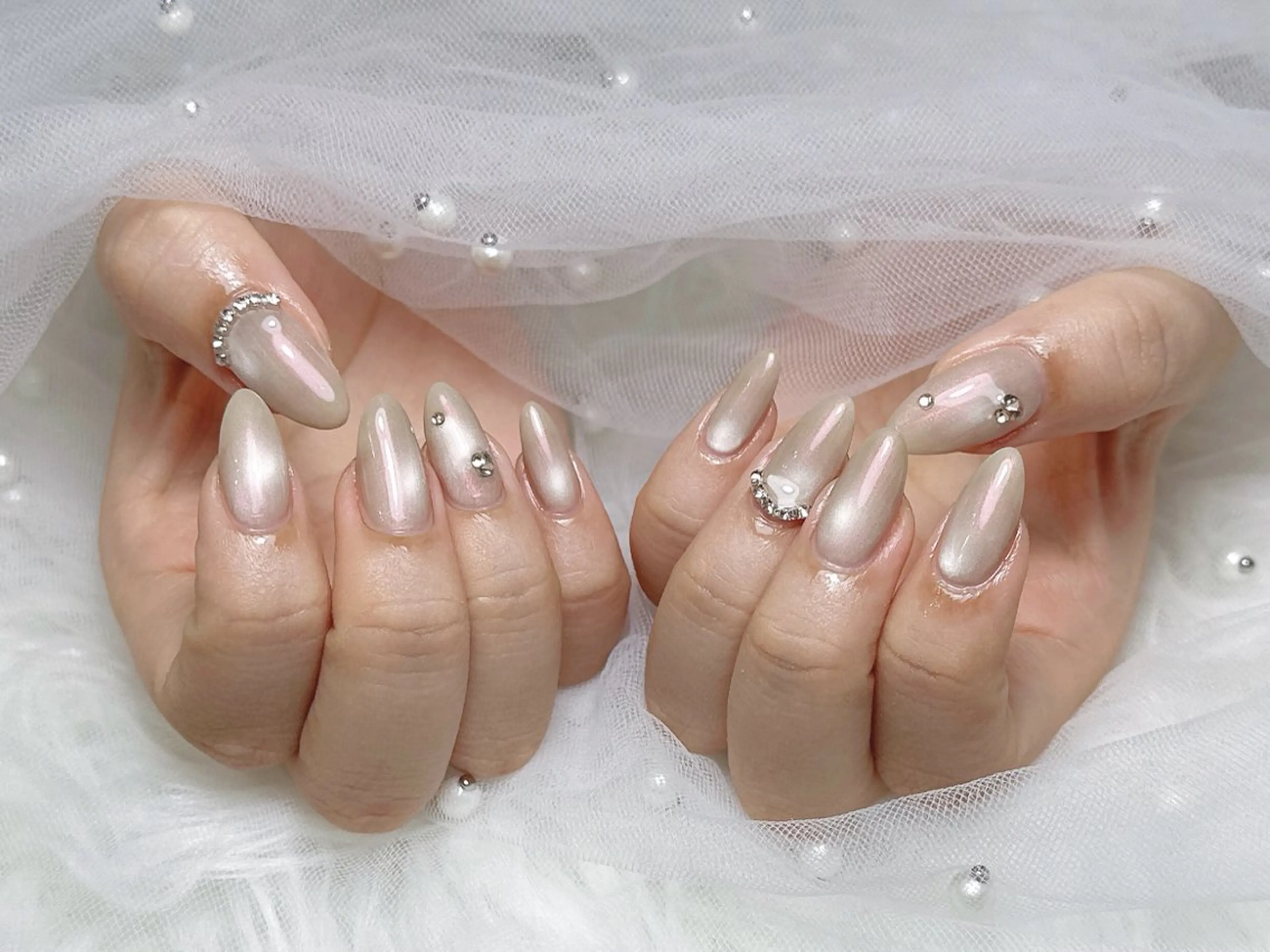 ネイル ハンドネイル 【Eclat ｴｸﾗ】nail＆beauty所属・Eclat〔ｴｸﾗ〕 MOEKA𝜗𝜚*のネイルデザイン