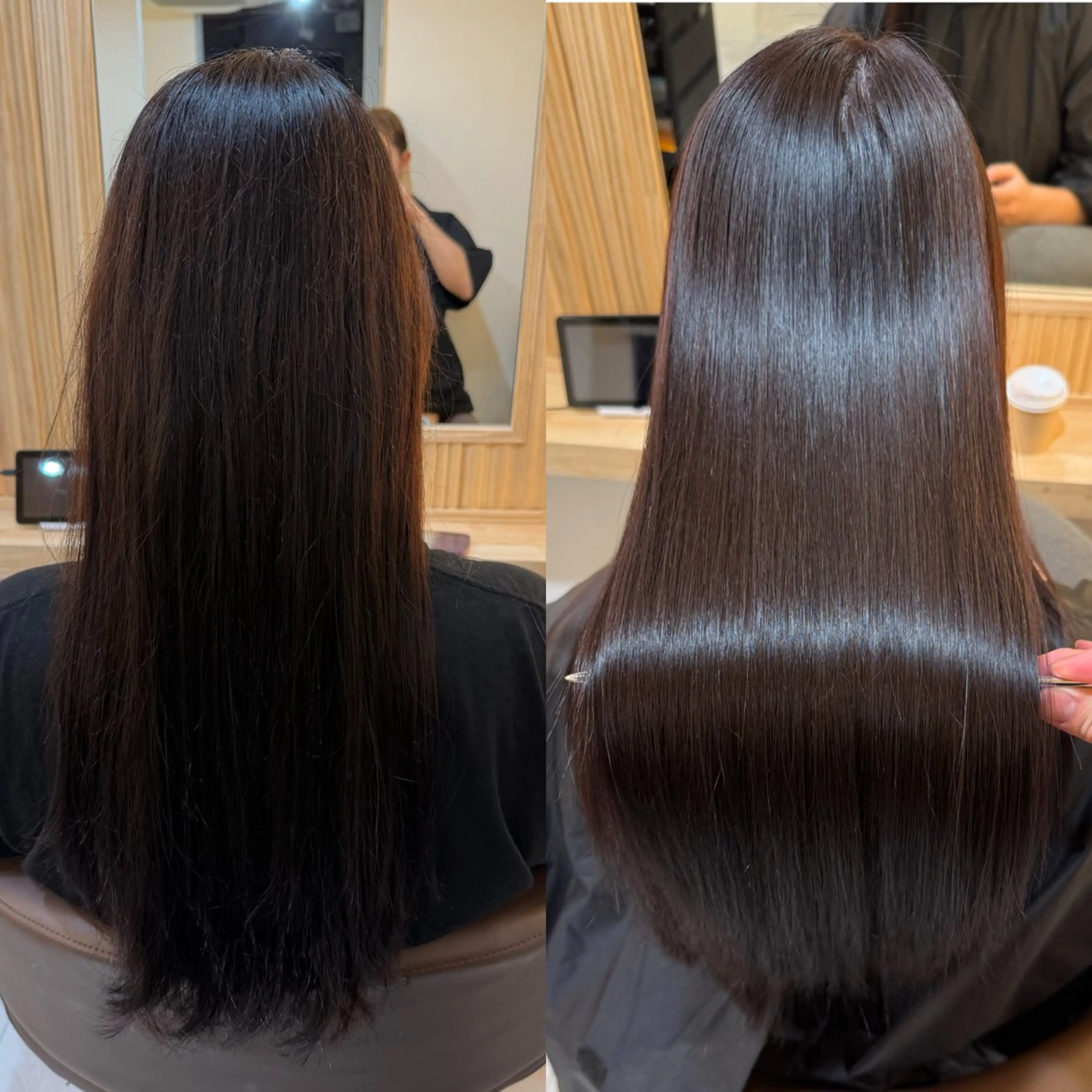 ロング 縮毛矯正 トリートメント ヘアカラー 縮毛矯正 トリートメント attrait南堀江所属・KAISEI髪質改善 /縮毛矯正のヘアスタイル