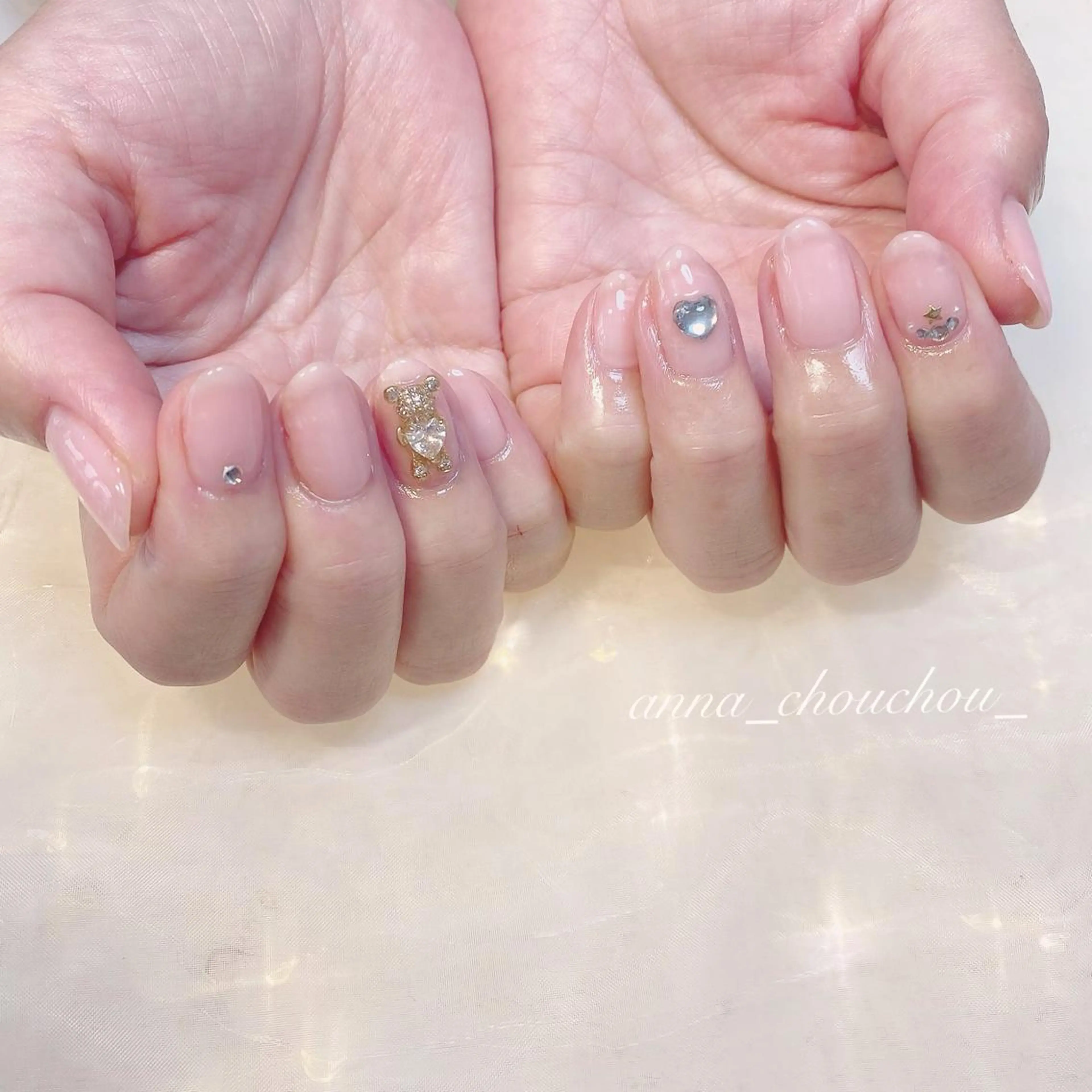 ネイル アートネイル ワンカラーネイル ハンドネイル Anna Sano⭐️のネイルデザイン