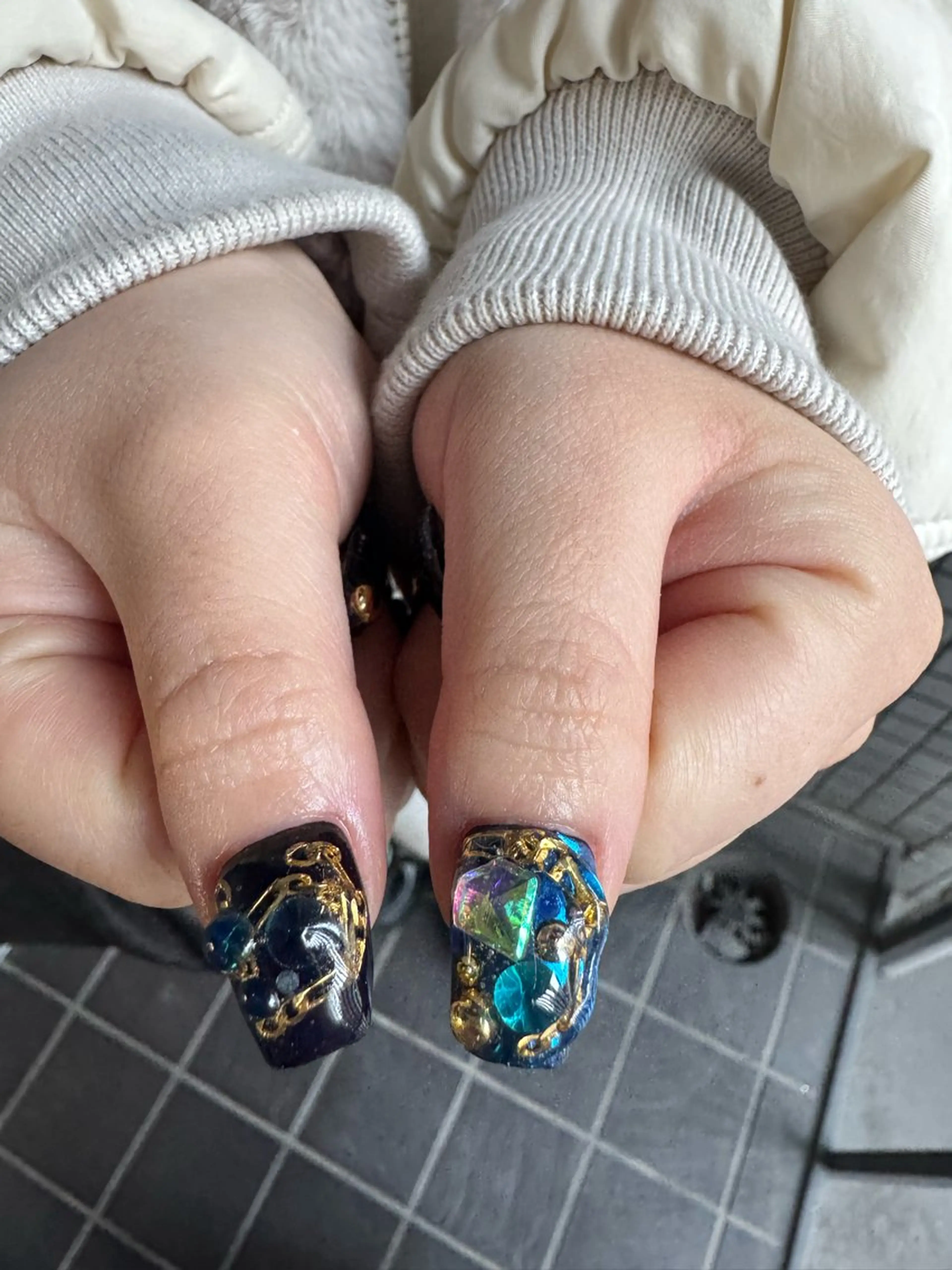 ネイル MITSUKI🪡 海外/個性派/ロングのネイルデザイン