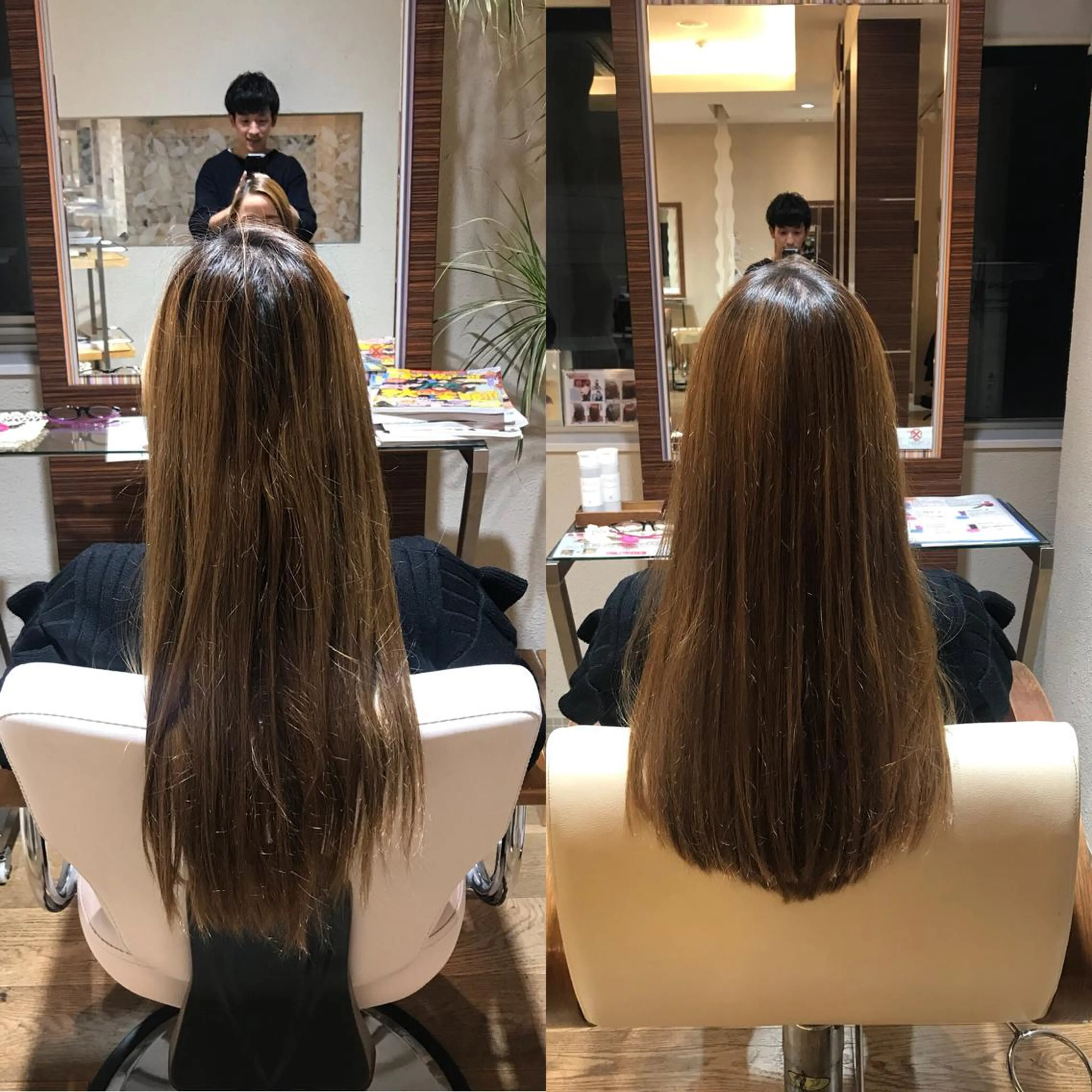 ロング CRE'PS HAIR HIMAWARI所属・山本 大智のヘアスタイル