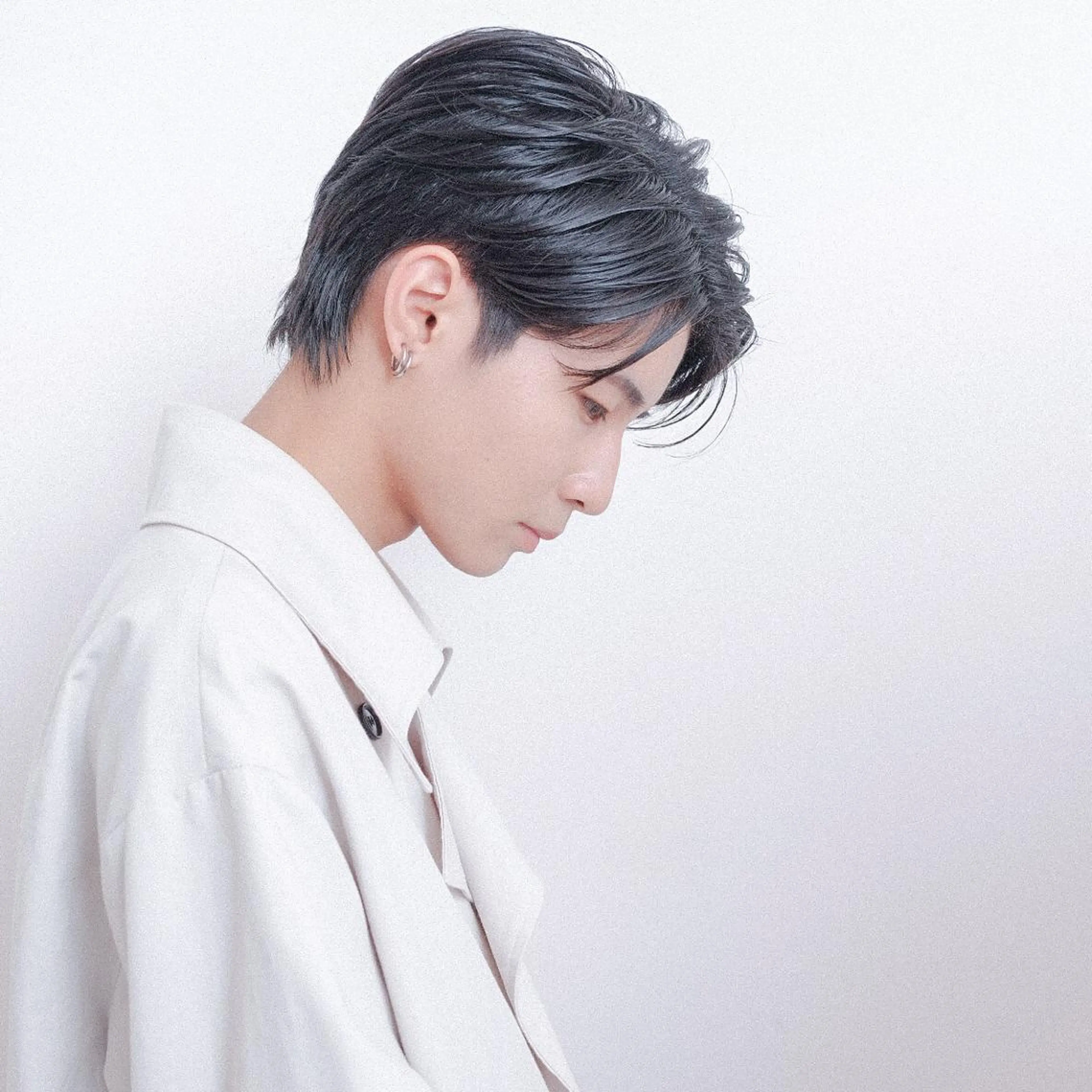 メンズカット+カラーの写真