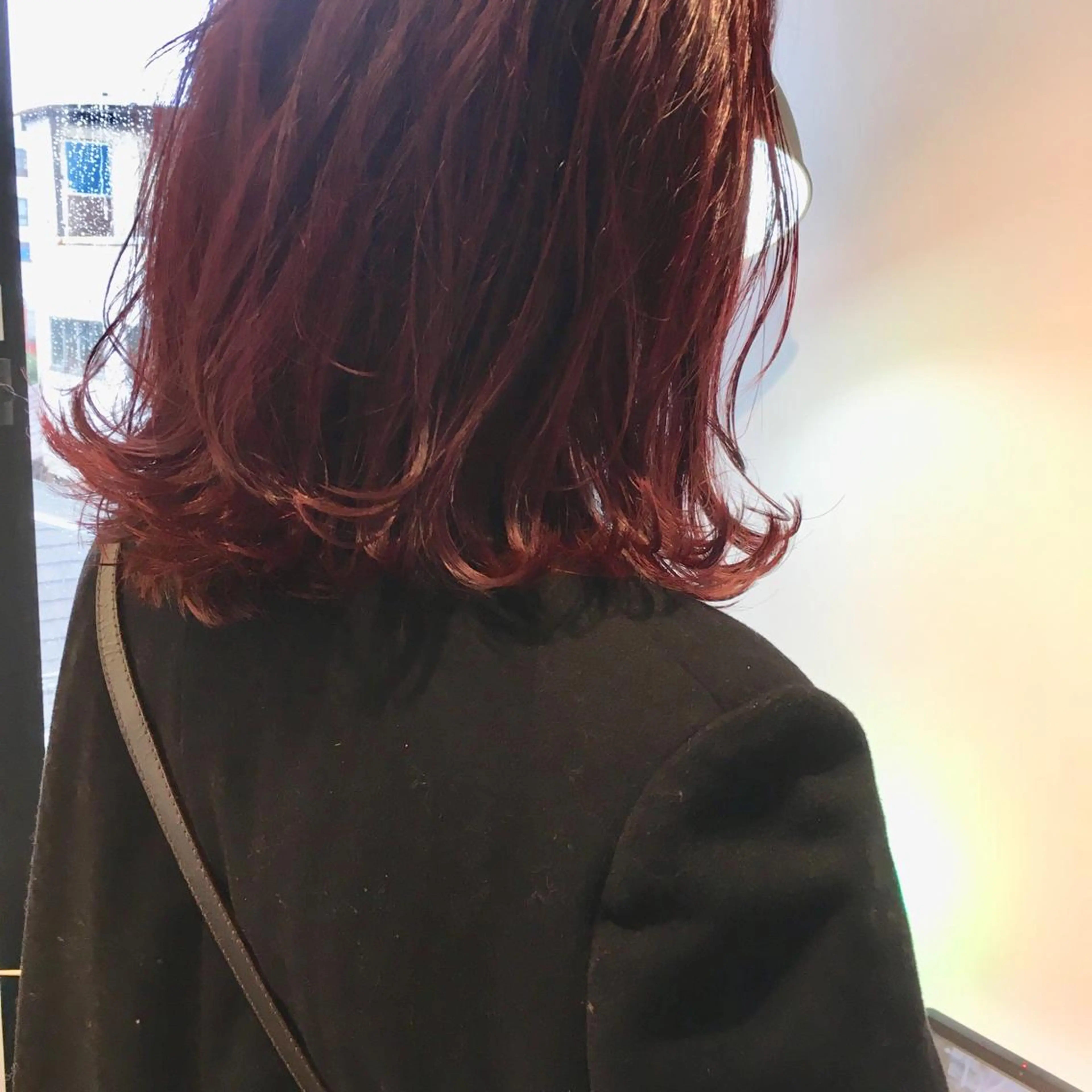 ミディアム カラー ボブ/暖色/デザイン KOYUKI⛄️のヘアスタイル