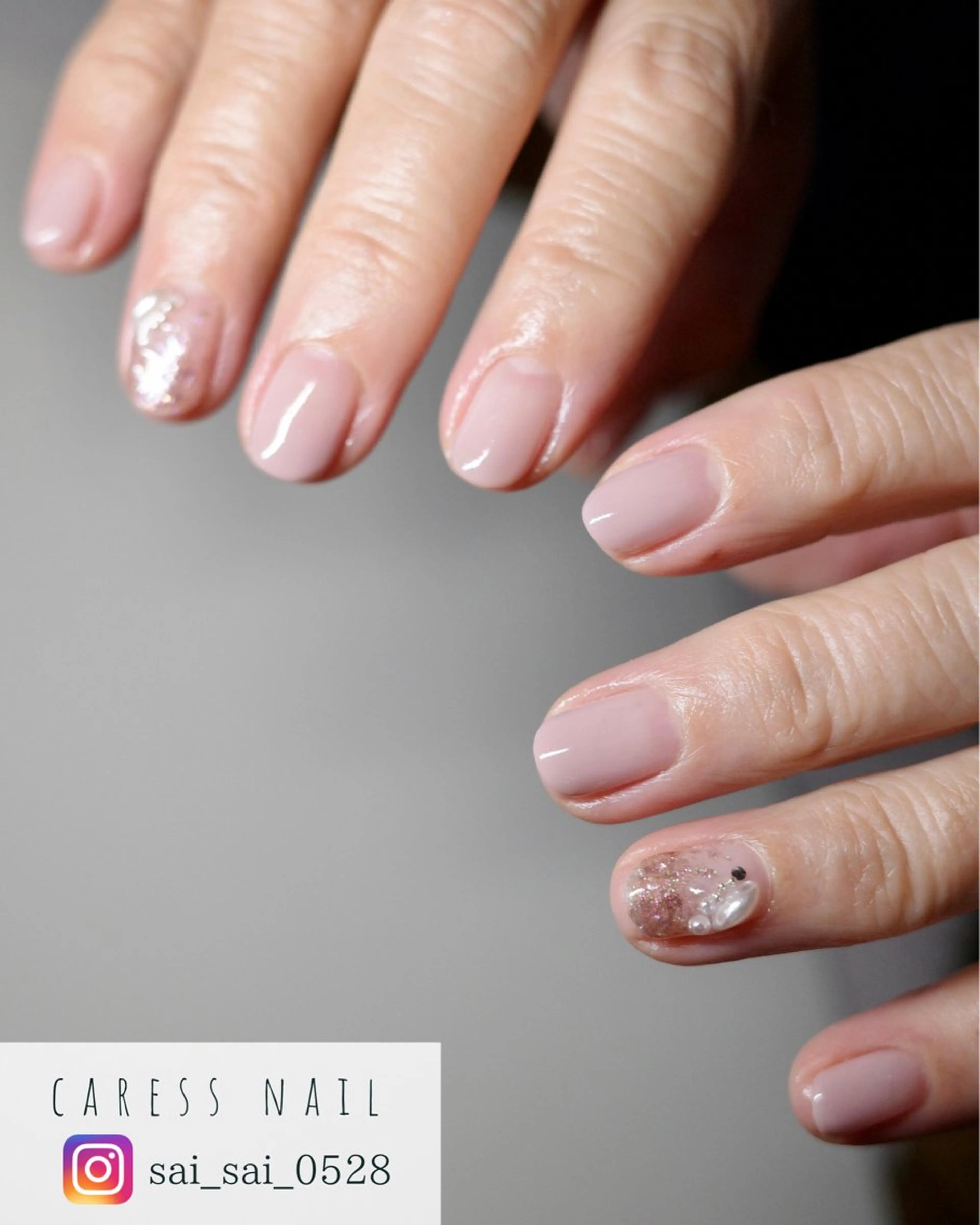 ネイル caress  nail カレスネイル　代々木上原所属・カレスネイル さいのネイルデザイン