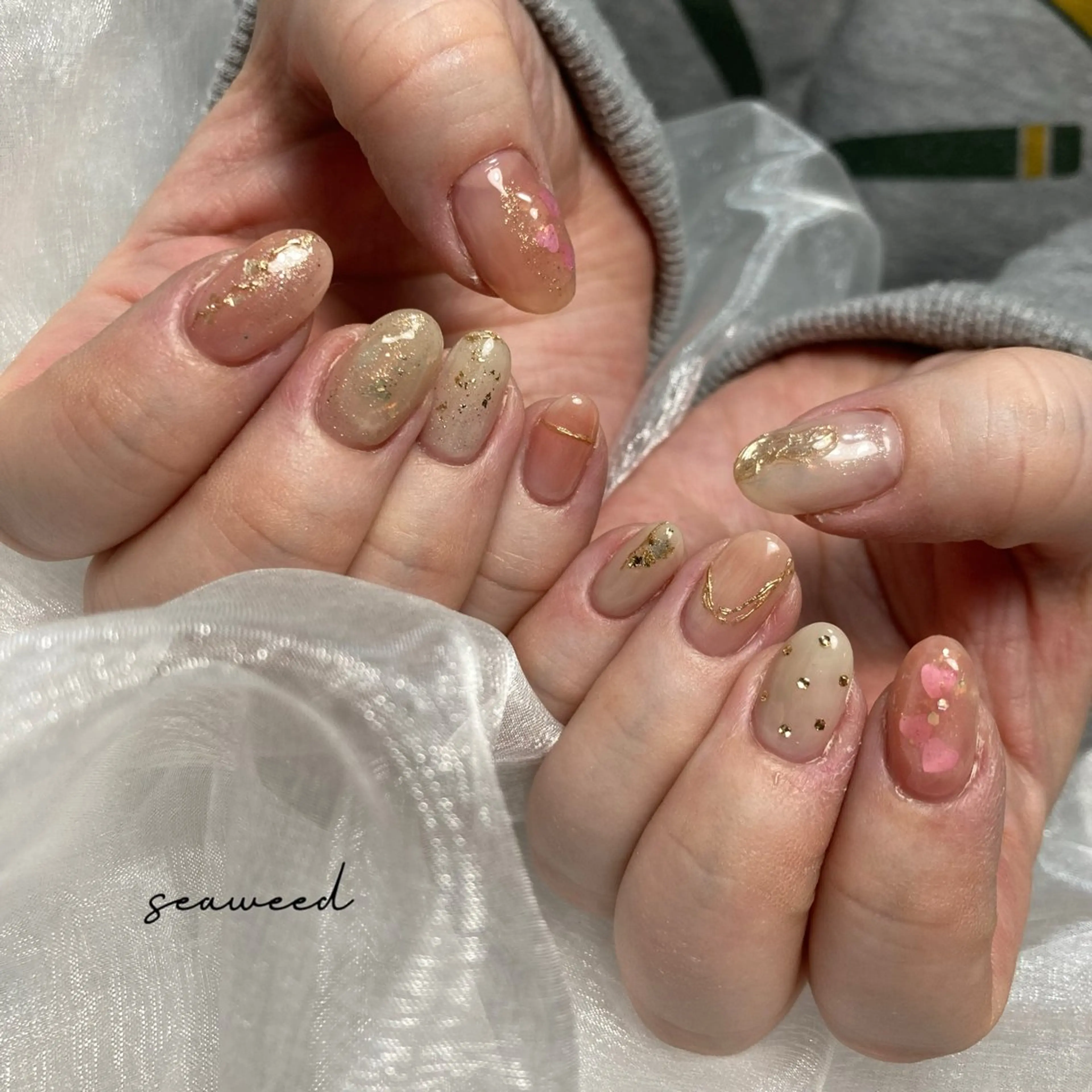 ネイル seaweed nailのネイルデザイン
