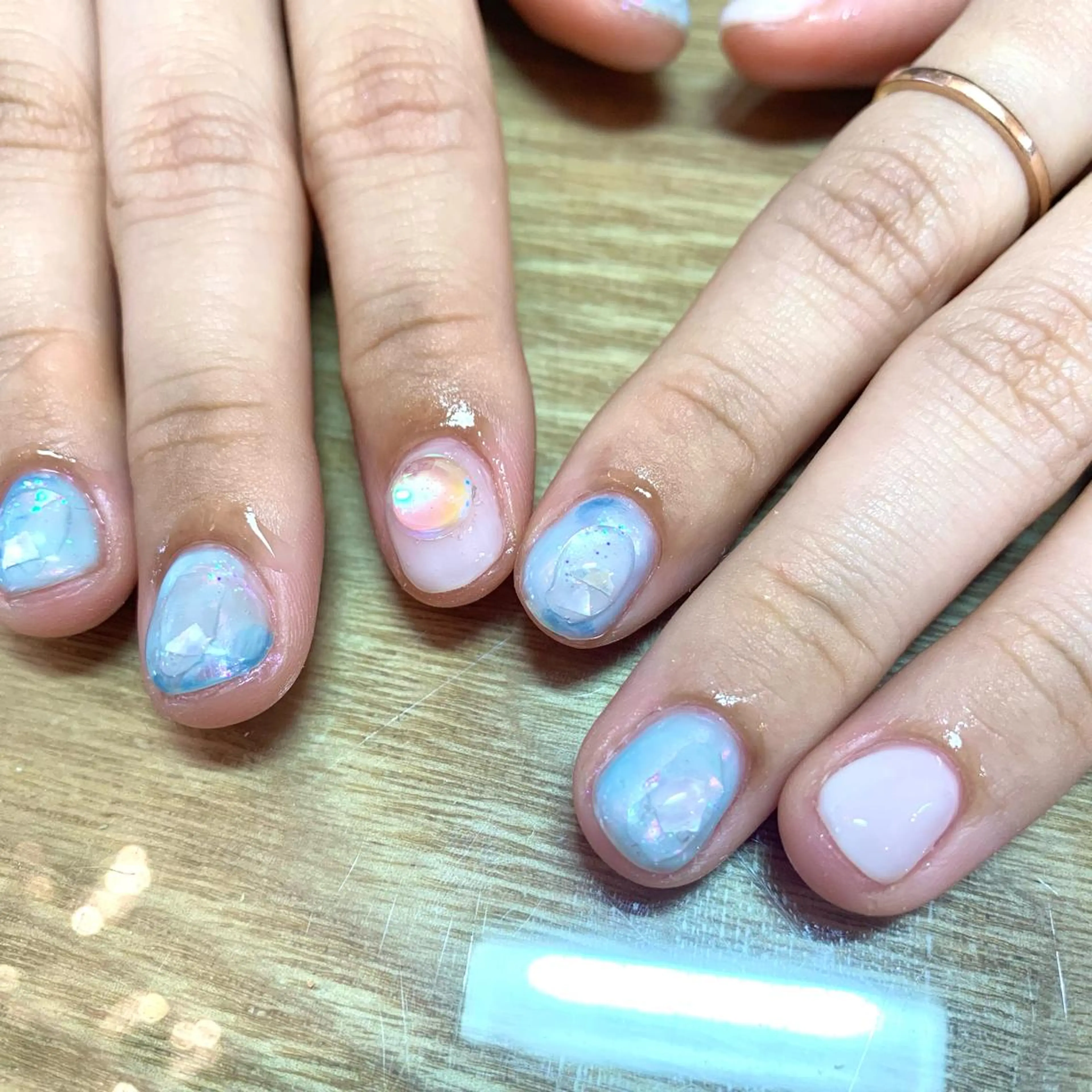 ネイル GO TODAY シェアサロン 表参道Colore店所属・K. Ayanaのネイルデザイン