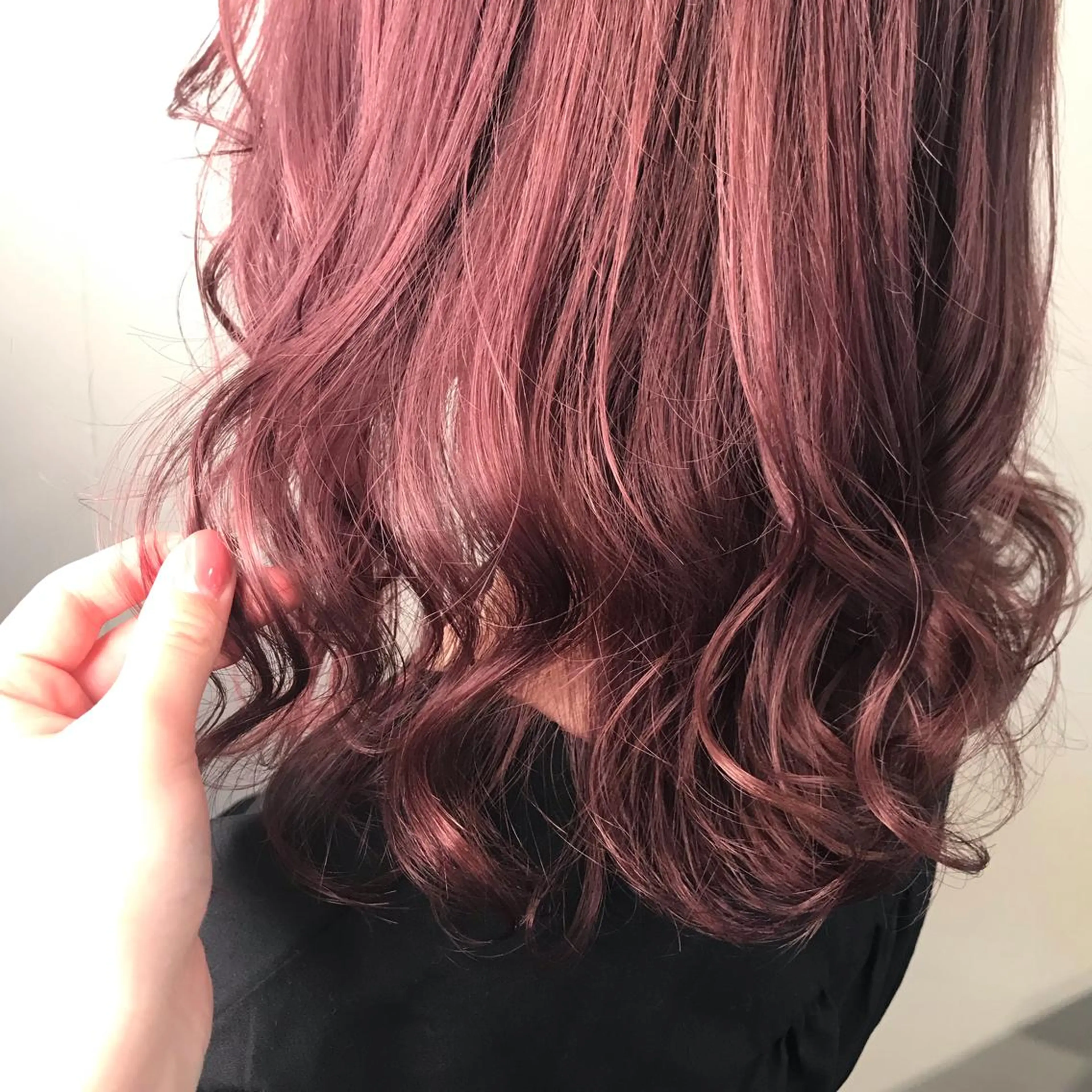 セミロング カラー knock【ノック】所属・烏丸韓国ヘア🇰🇷 ayaka🎀のヘアスタイル