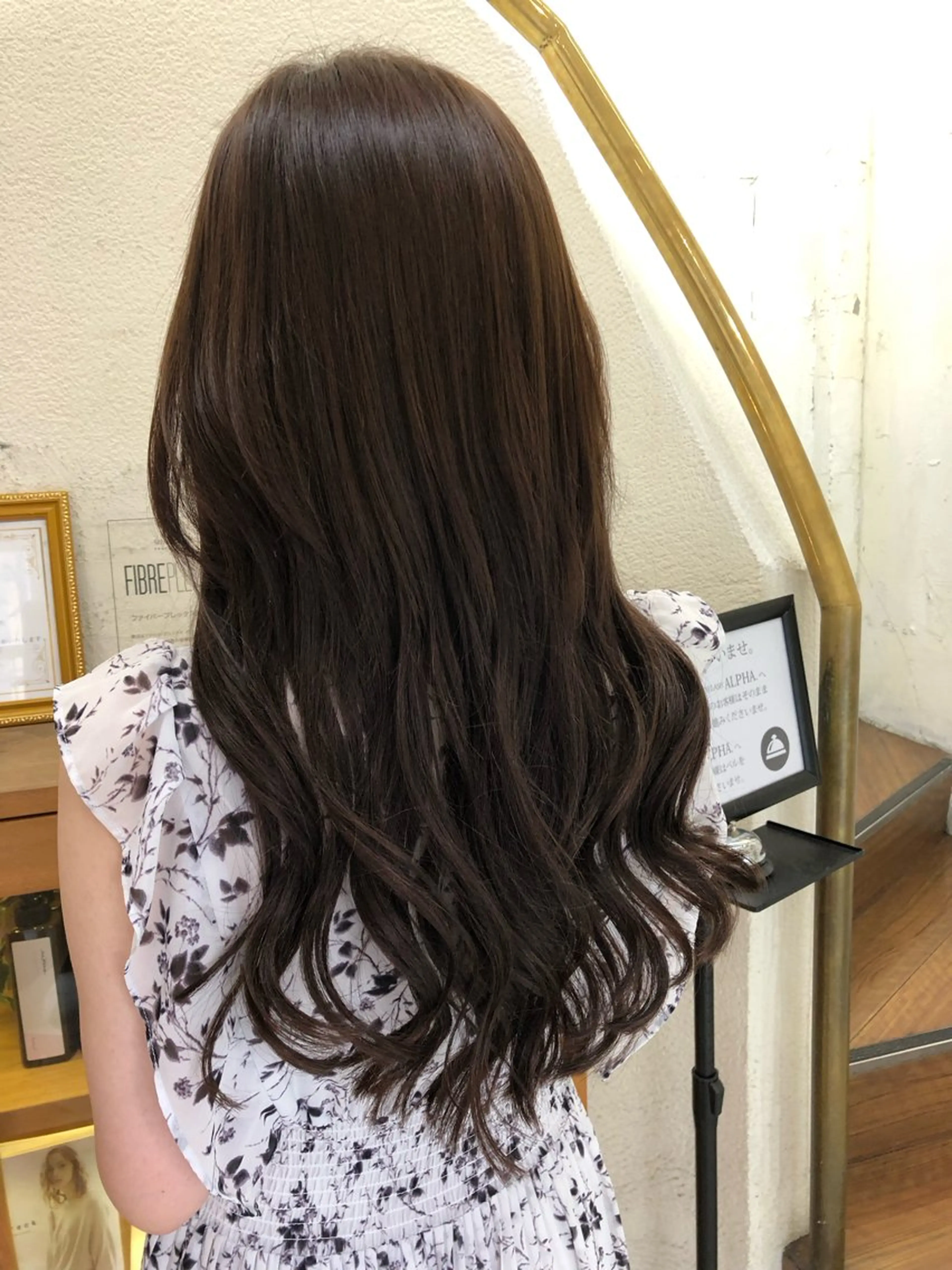 ロング ヘアアレンジ シールエクステ ボブ エクステ ハイライト レイヤーカット カット パーマ エクステ ヘッドスパ alpha. カラーエクステ下妻のヘアスタイル