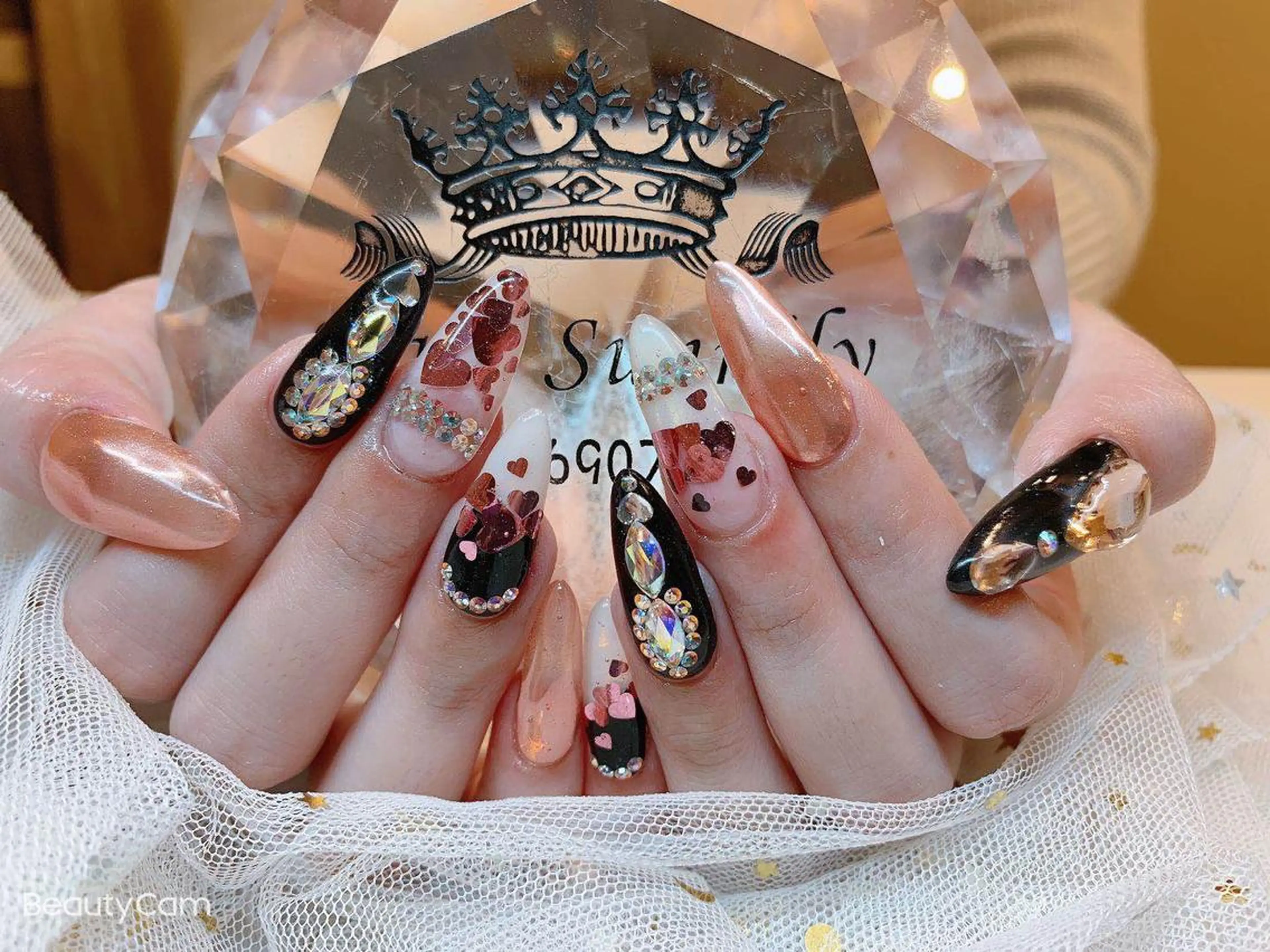 ネイル 長さだし専門店 M2　rikaのネイルデザイン