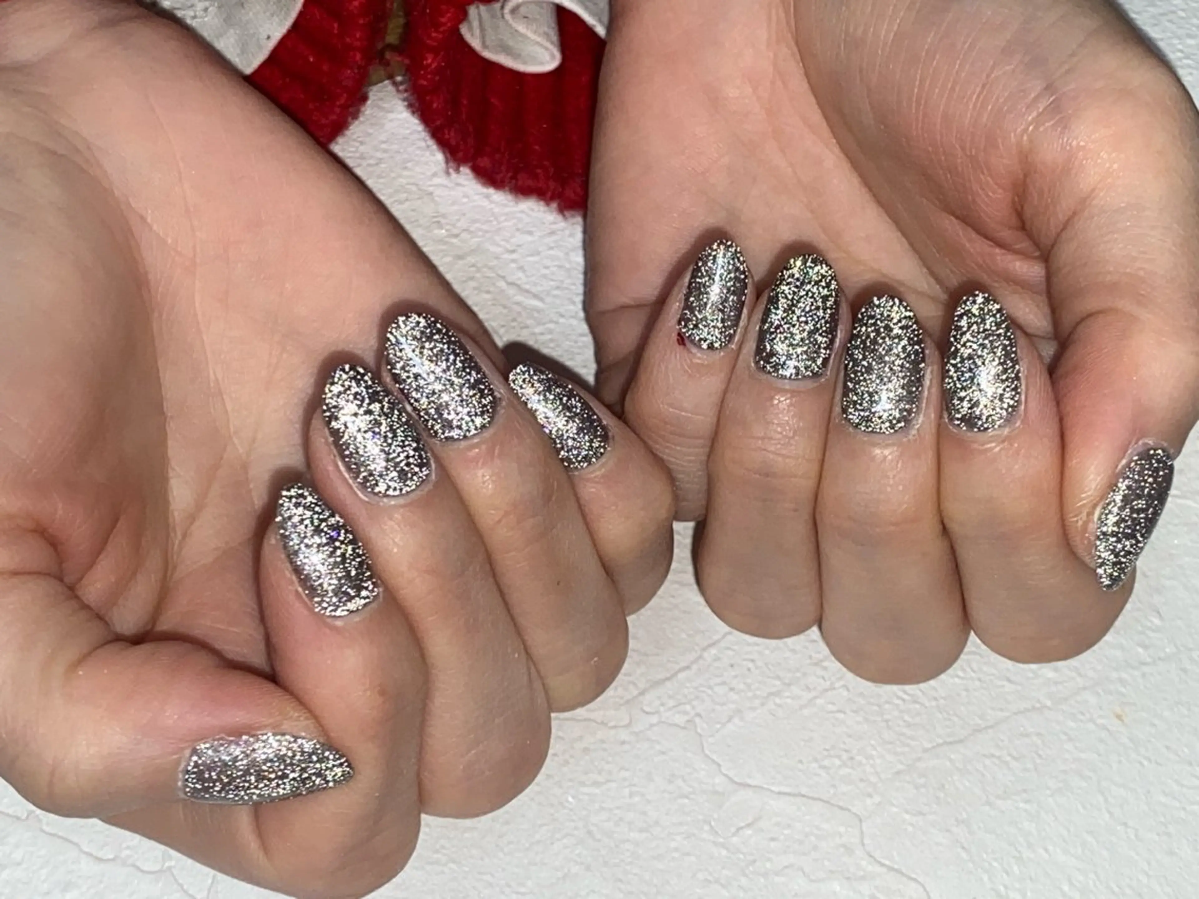 ネイル オーロラネイル フットネイル フレンチネイル ジェルネイル 韓国ネイル Mogu nail 二子玉川のネイルデザイン