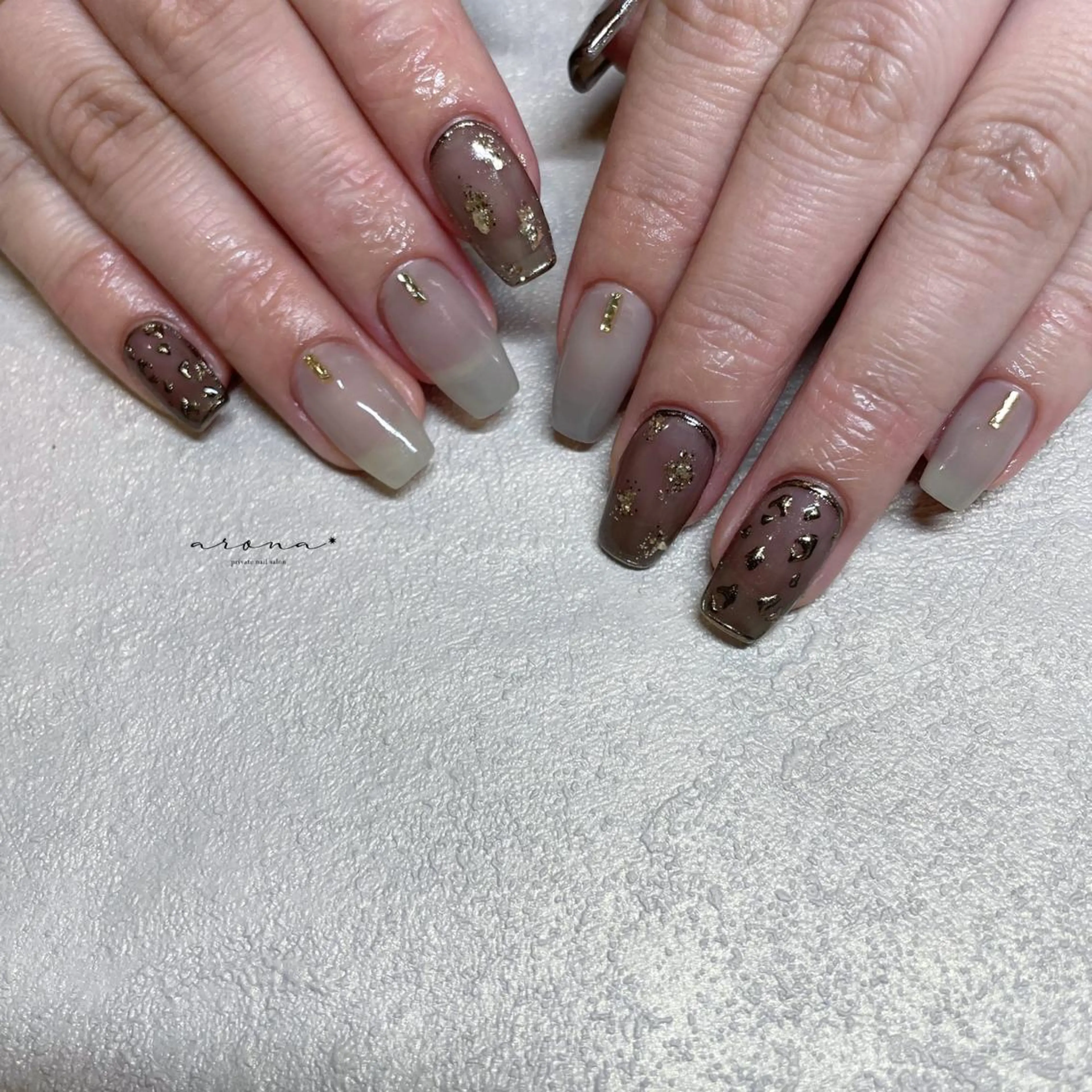 ネイル ハンドネイル nail salon ✷aronaのネイルデザイン